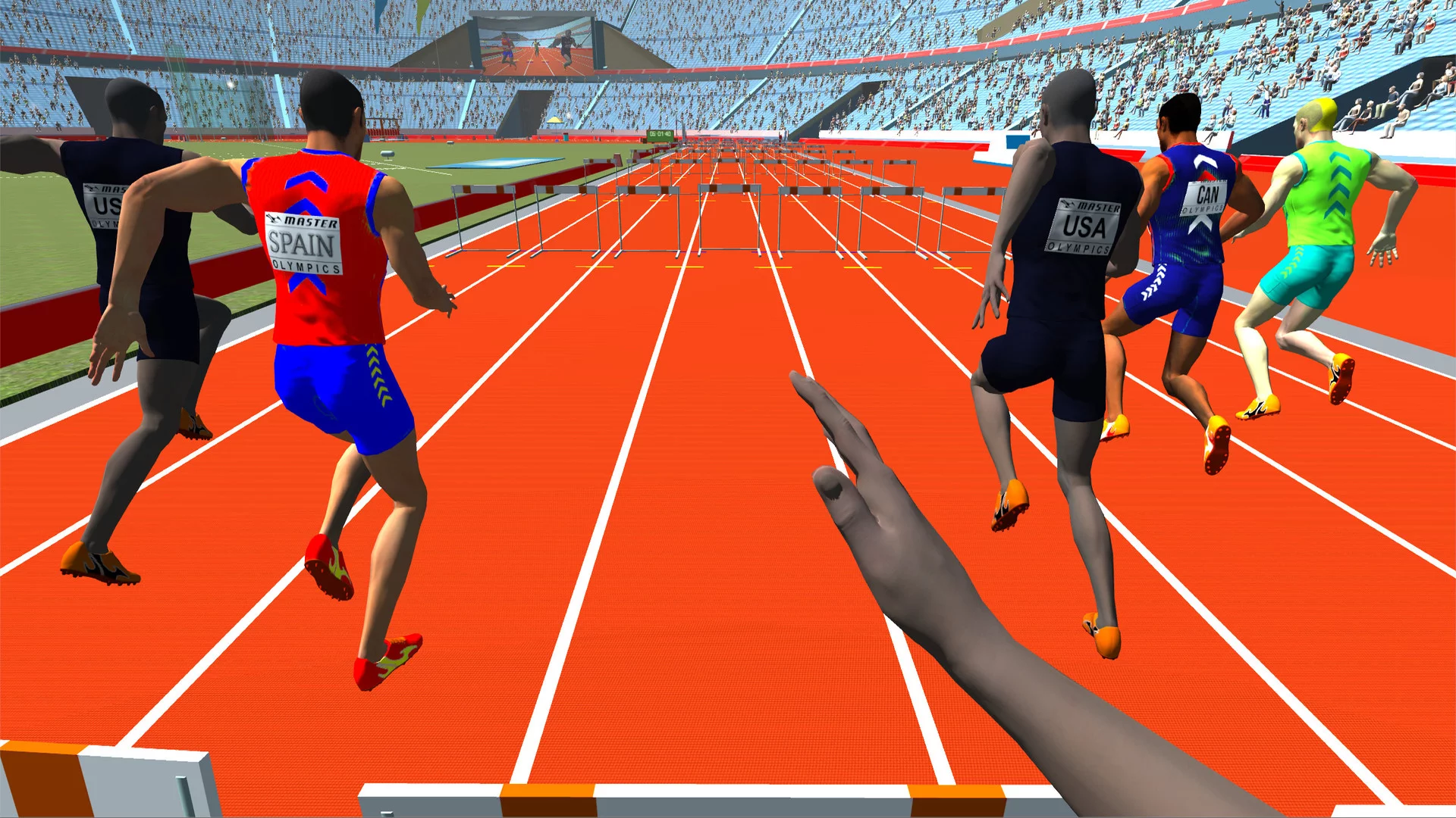Изображение игры: Athletics Games VR