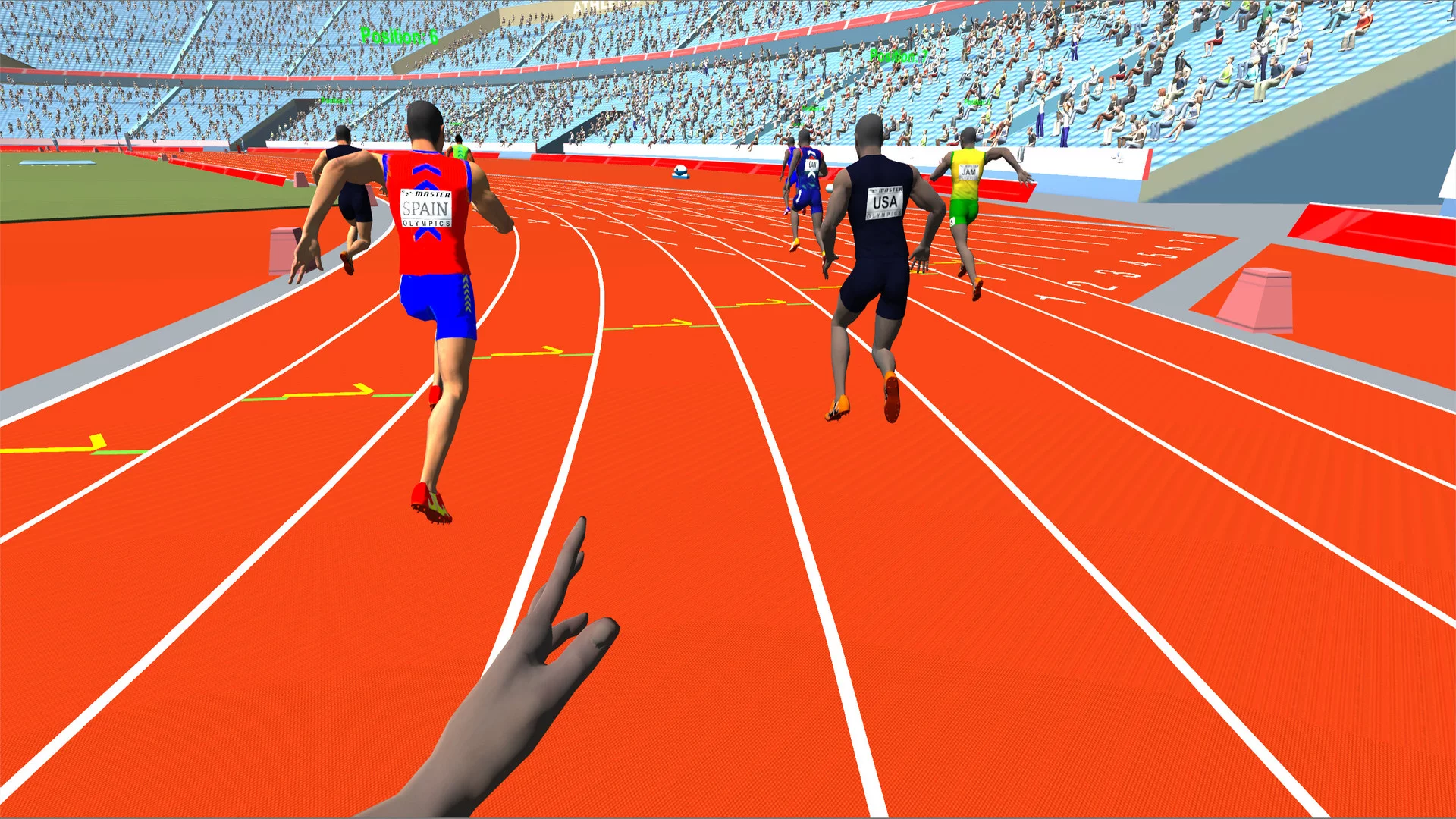 Изображение игры: Athletics Games VR