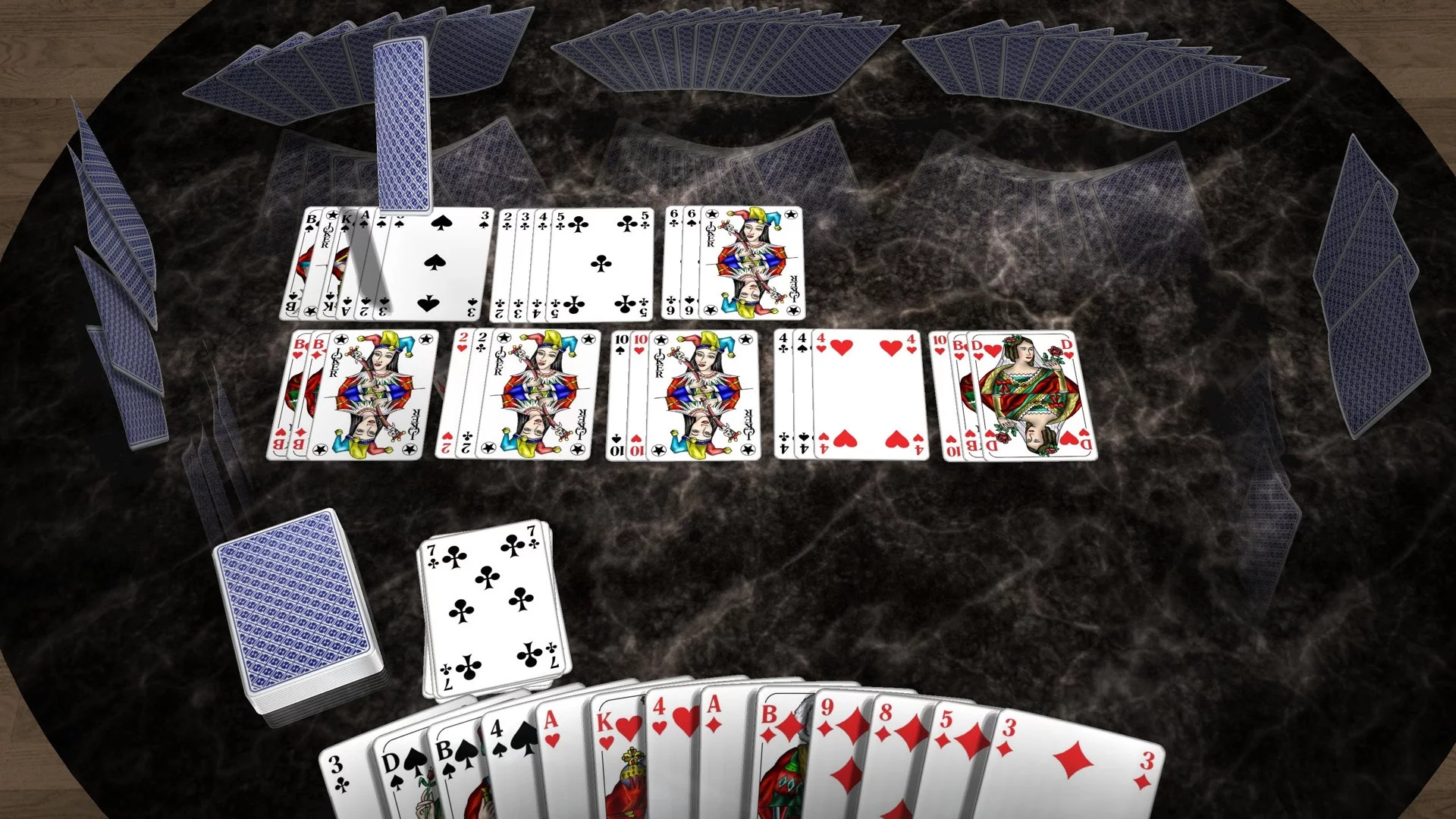 Изображение игры: Rummy 3D Premium