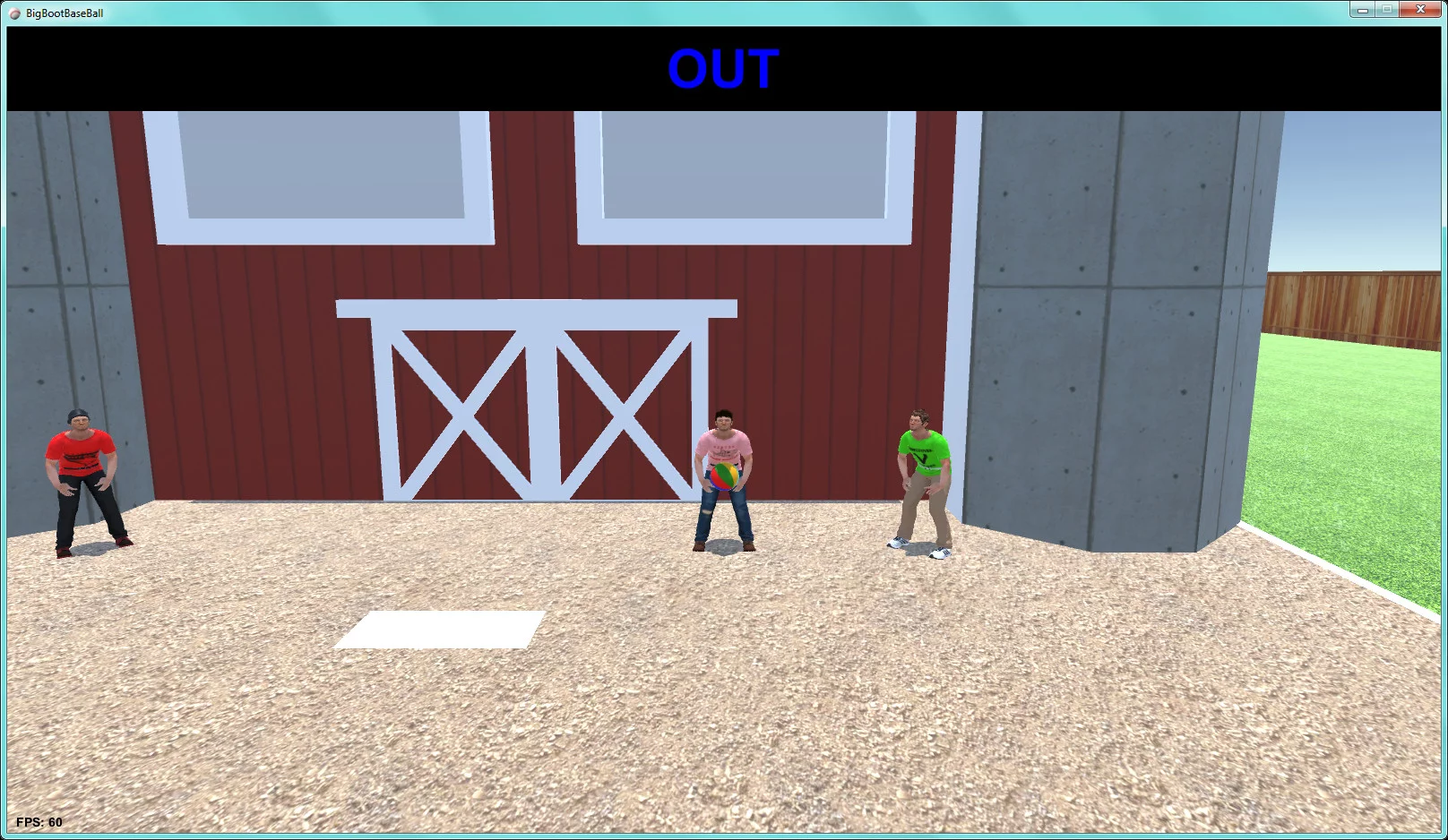 Изображение игры: Big Boot Baseball