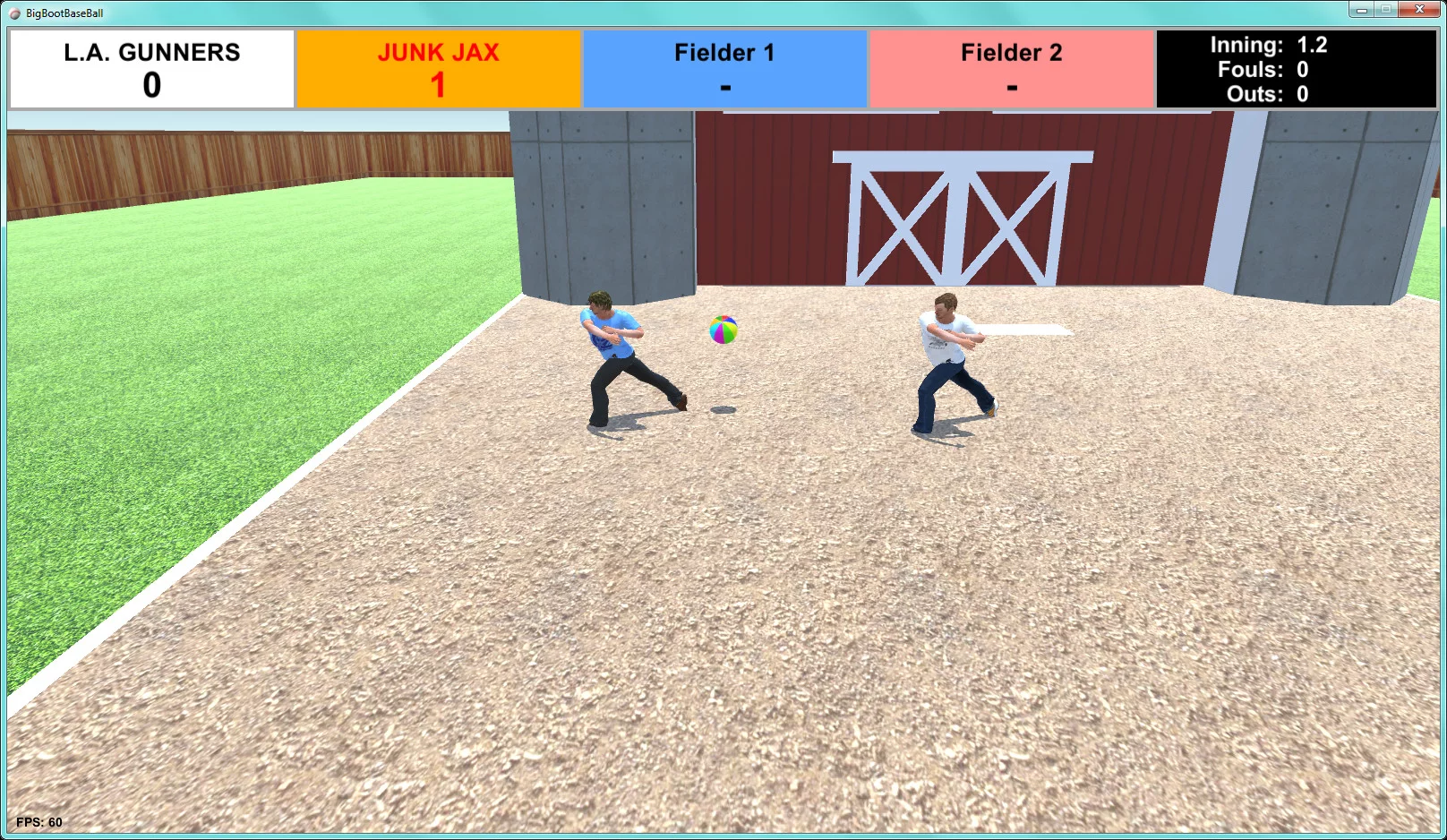 Изображение игры: Big Boot Baseball