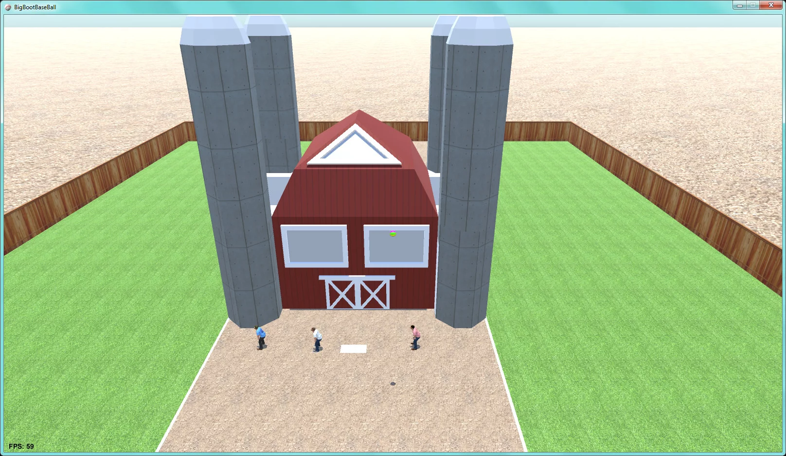 Изображение игры: Big Boot Baseball