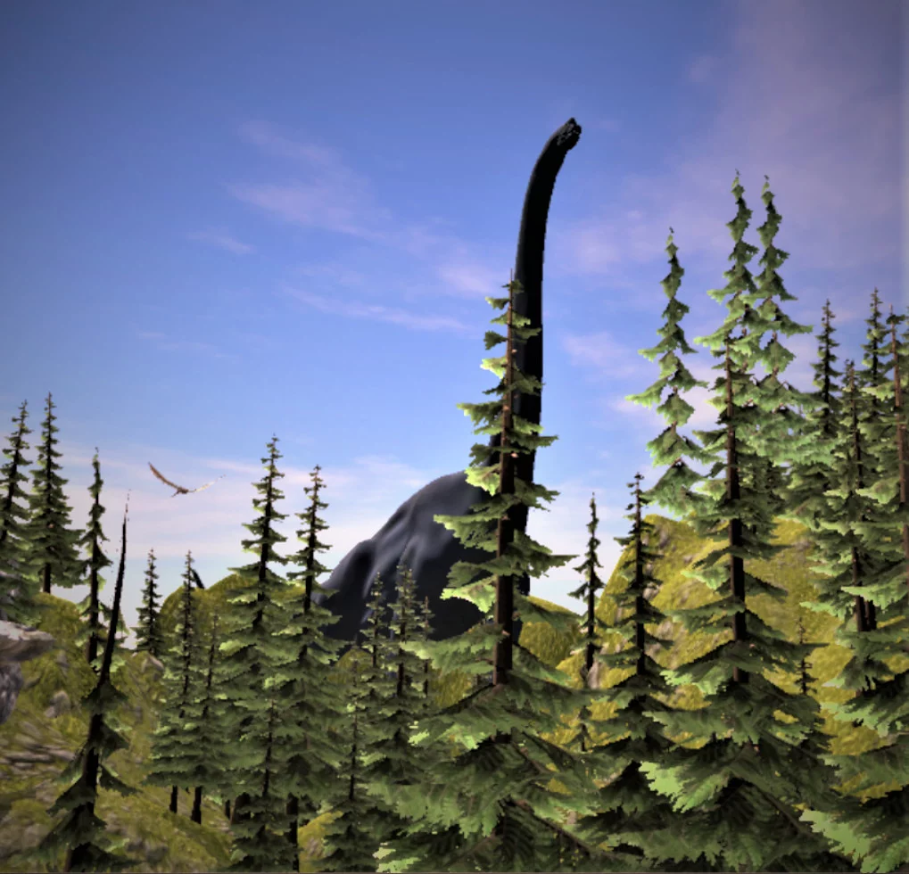 Изображение игры: Dino Tour VR
