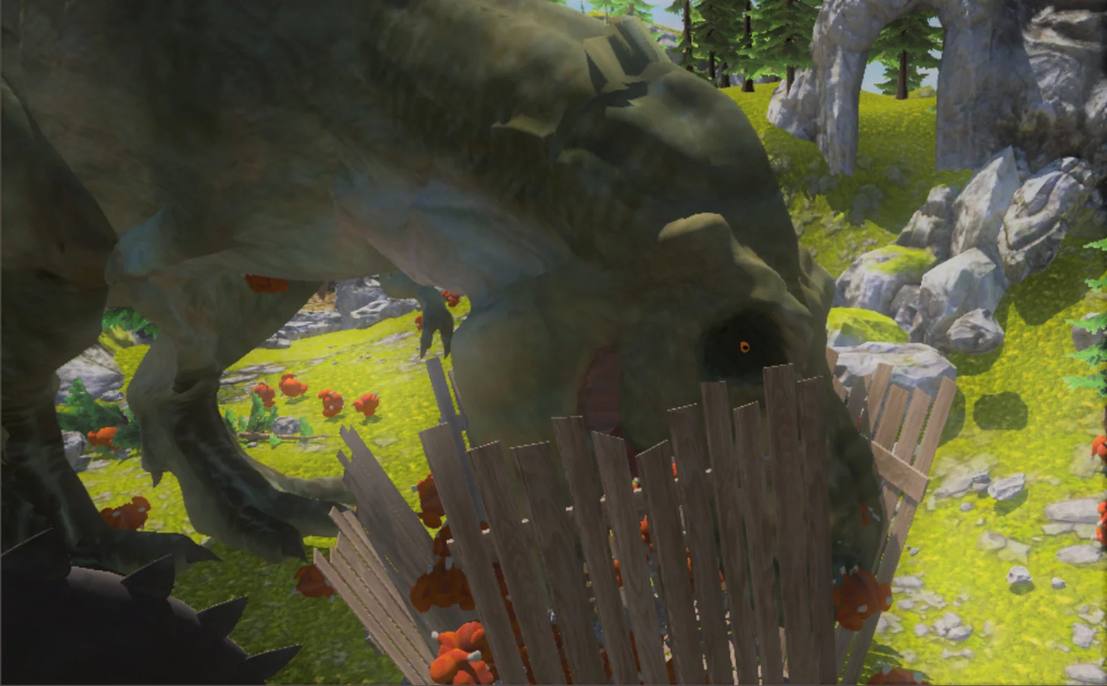 Изображение игры: Dino Tour VR