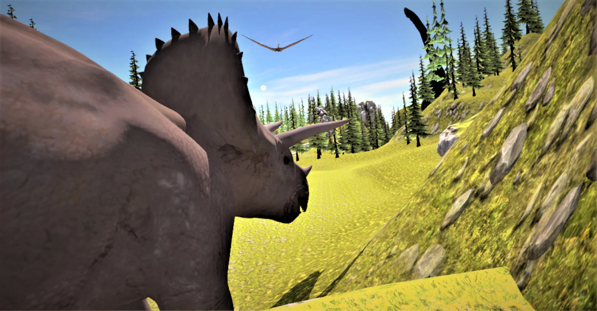 Изображение игры: Dino Tour VR