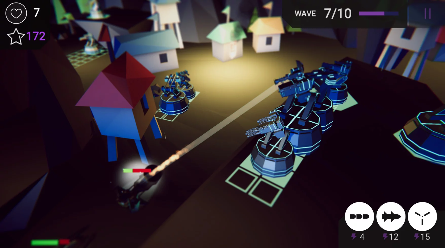 Изображение игры: Poly Defense