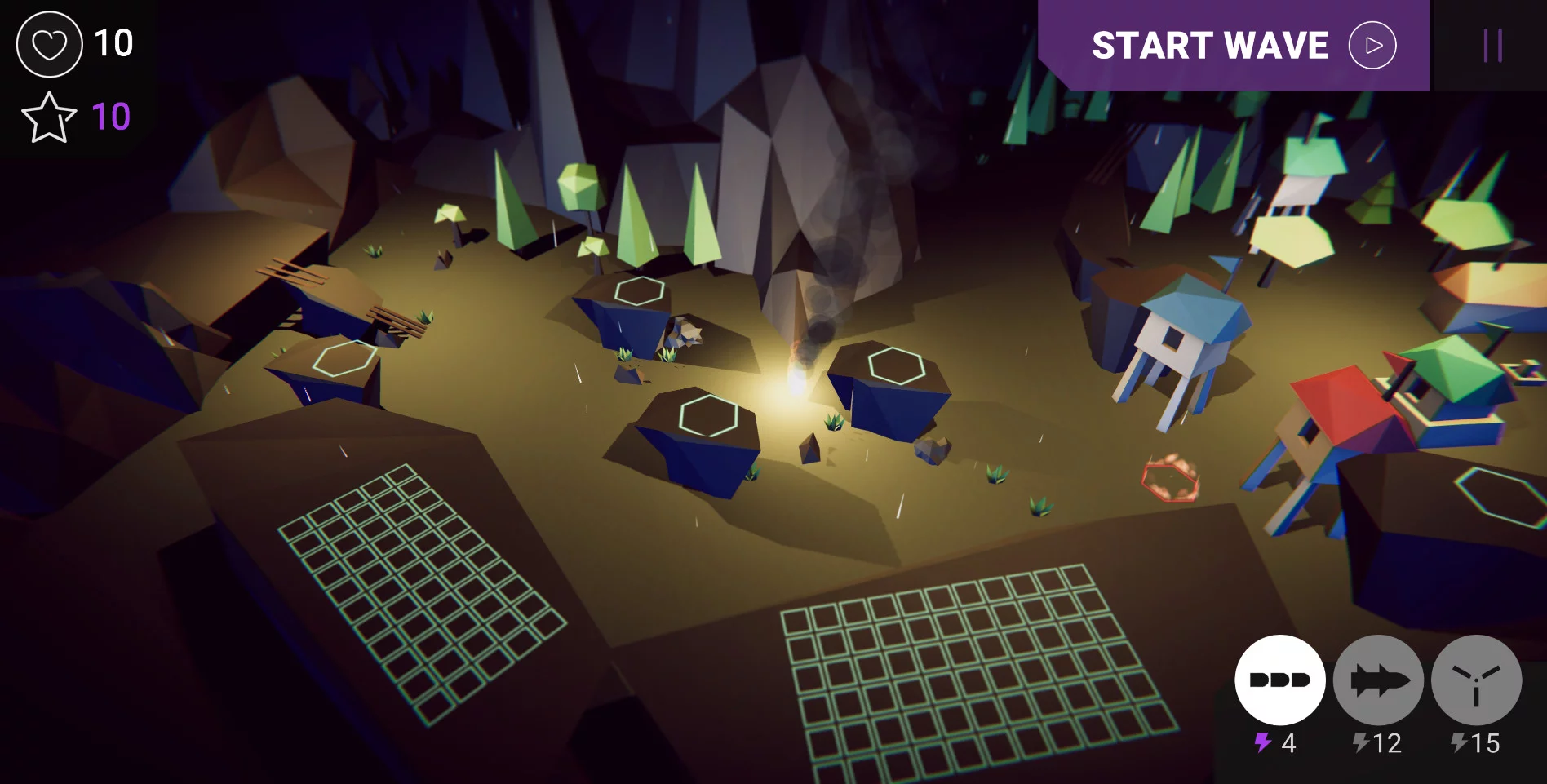 Изображение игры: Poly Defense