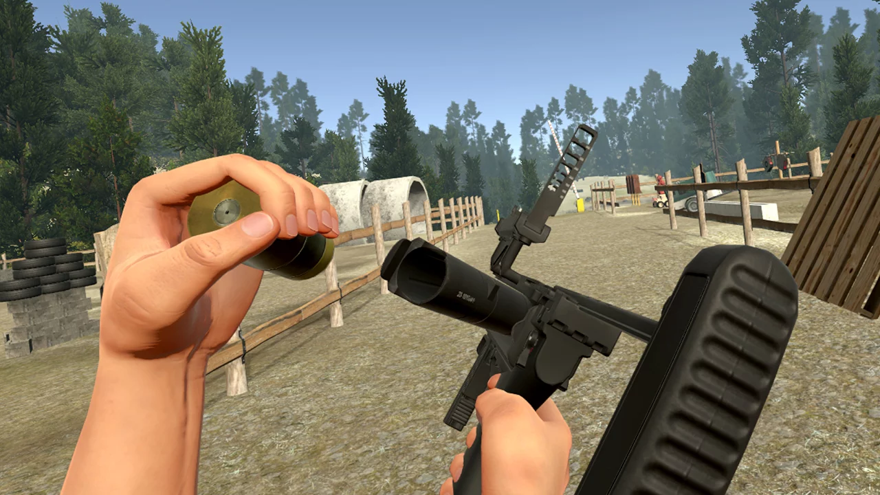 Изображение игры: Mad Gun Range VR Simulator