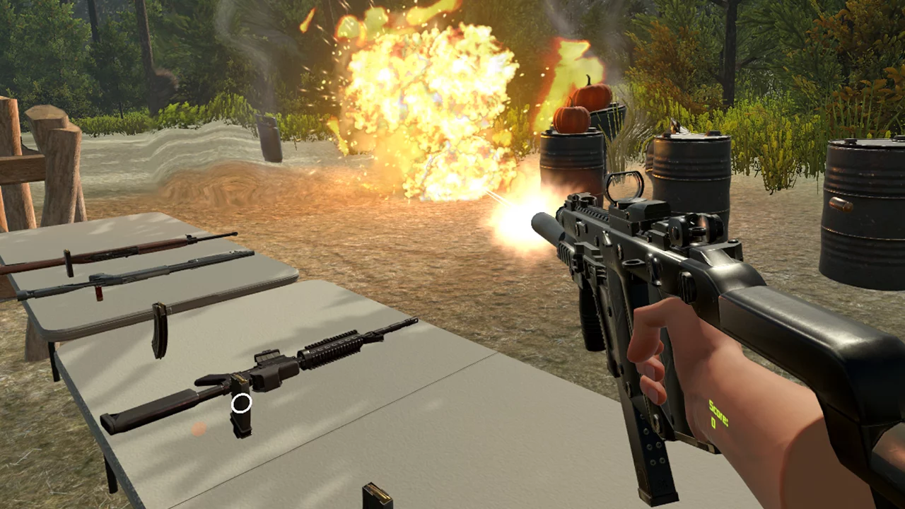 Изображение игры: Mad Gun Range VR Simulator