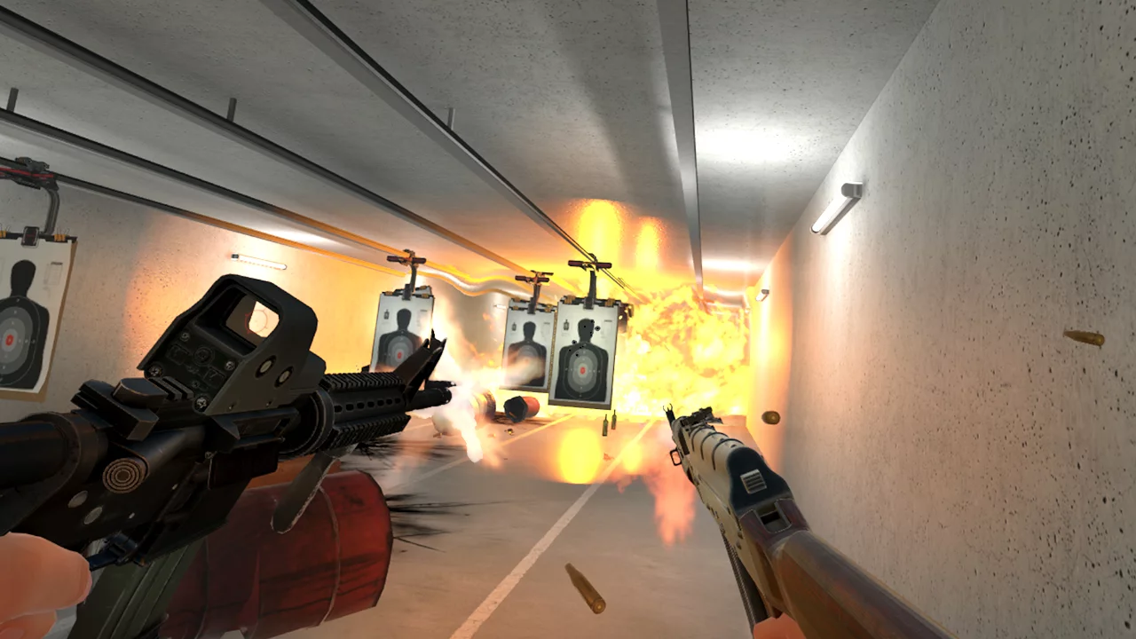 Изображение игры: Mad Gun Range VR Simulator