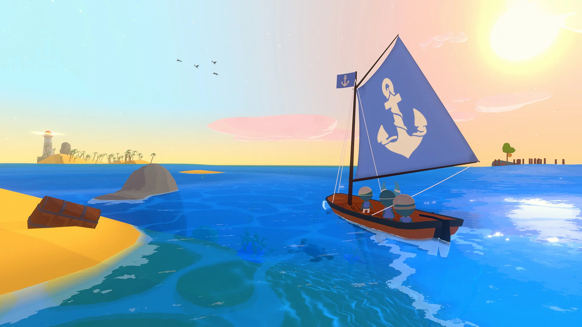 Изображение игры: Sail Forth