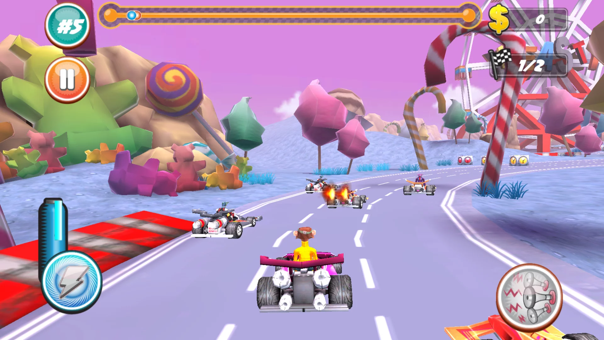 Изображение игры: Beasty Karts