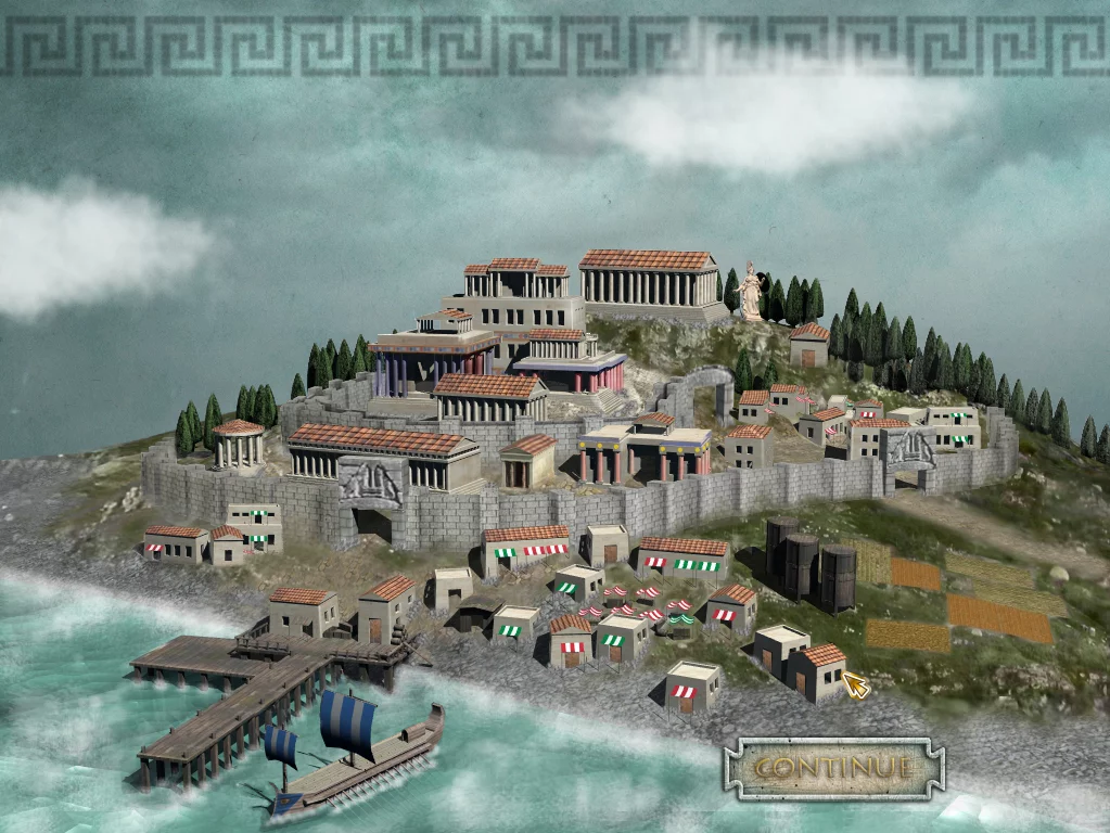 Изображение игры: The Adventures of Perseus