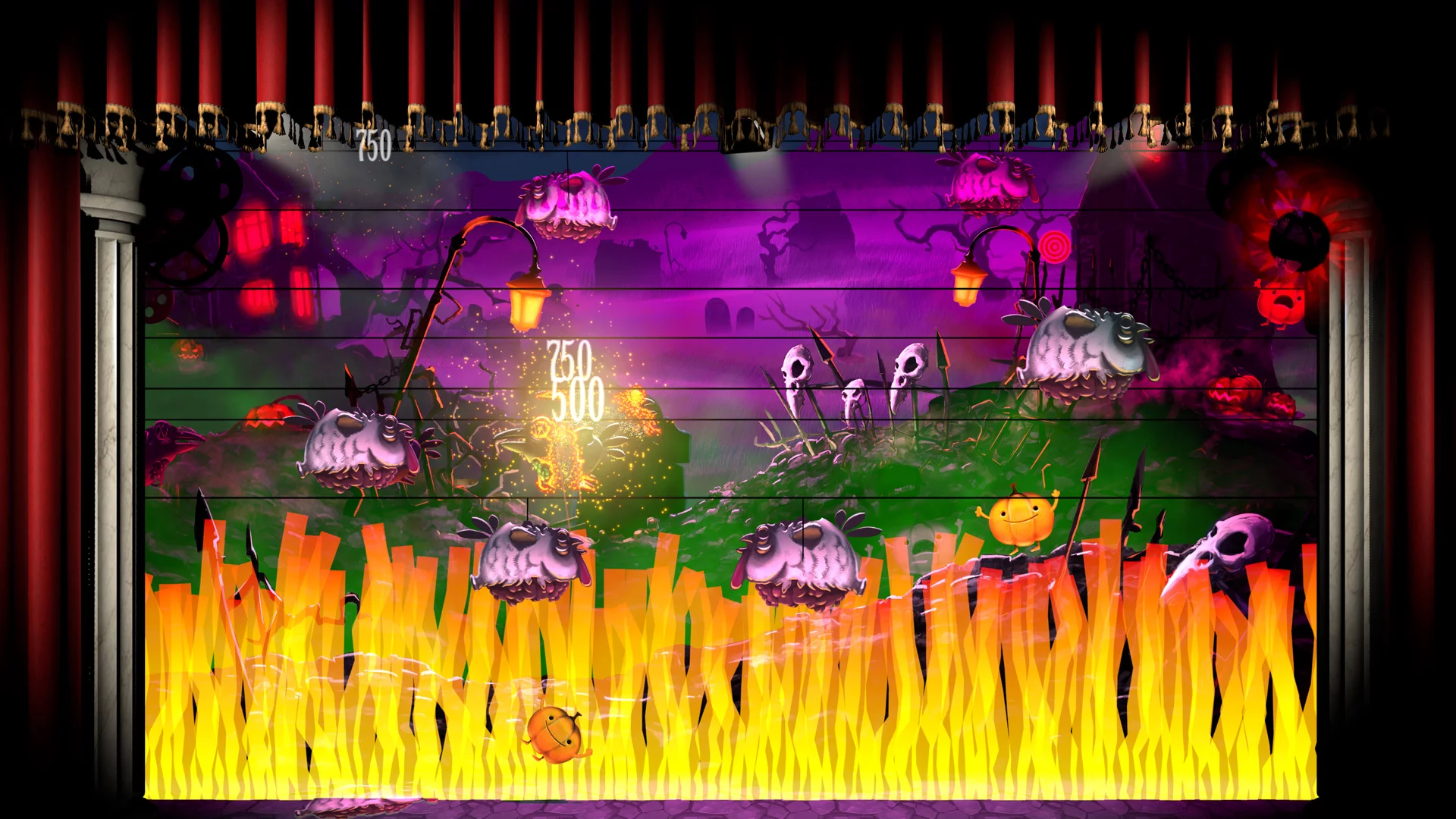 Изображение игры: Shoot The Zombirds VR