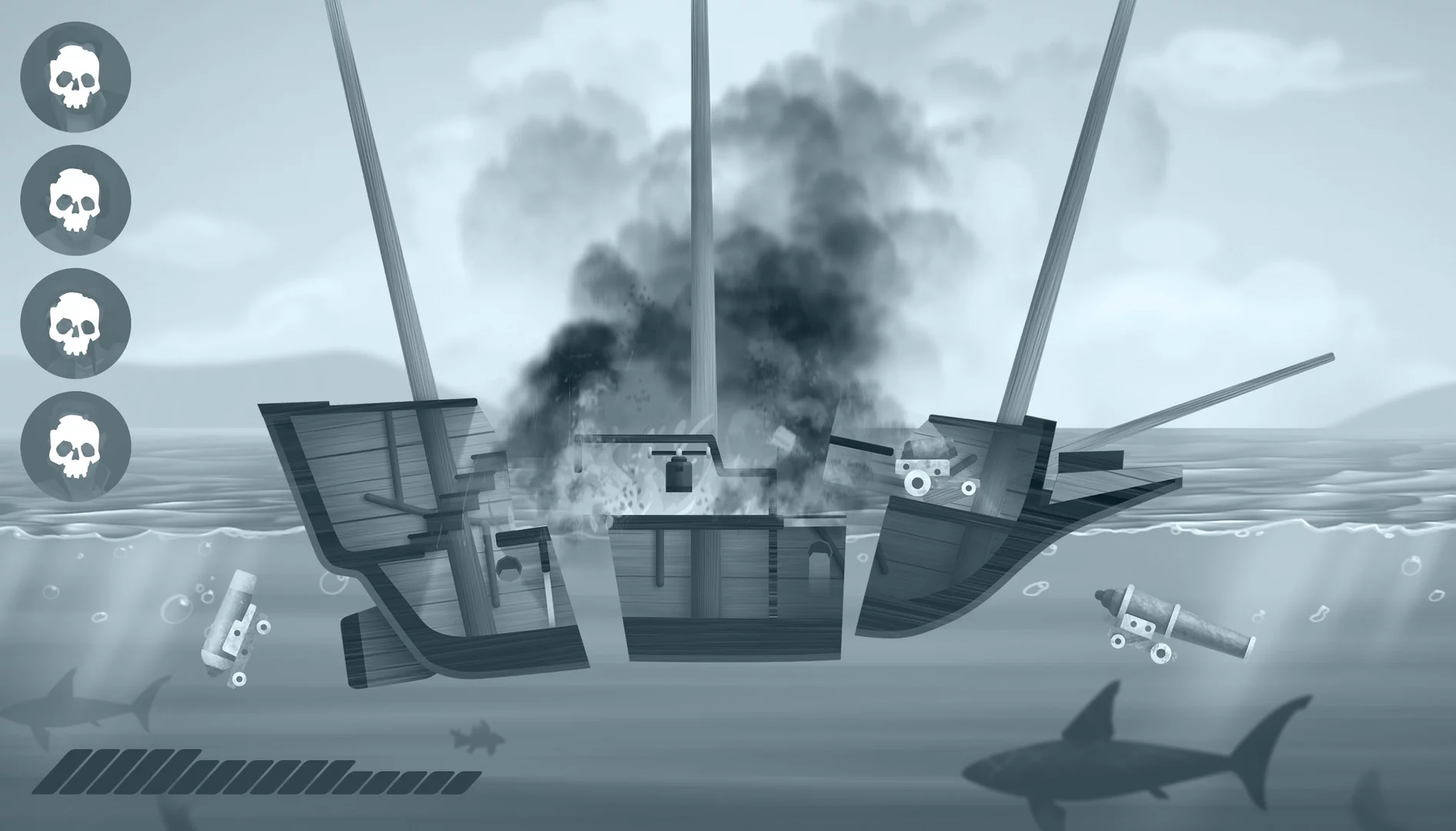 Изображение игры: Cannon Fire: Bloody Sea