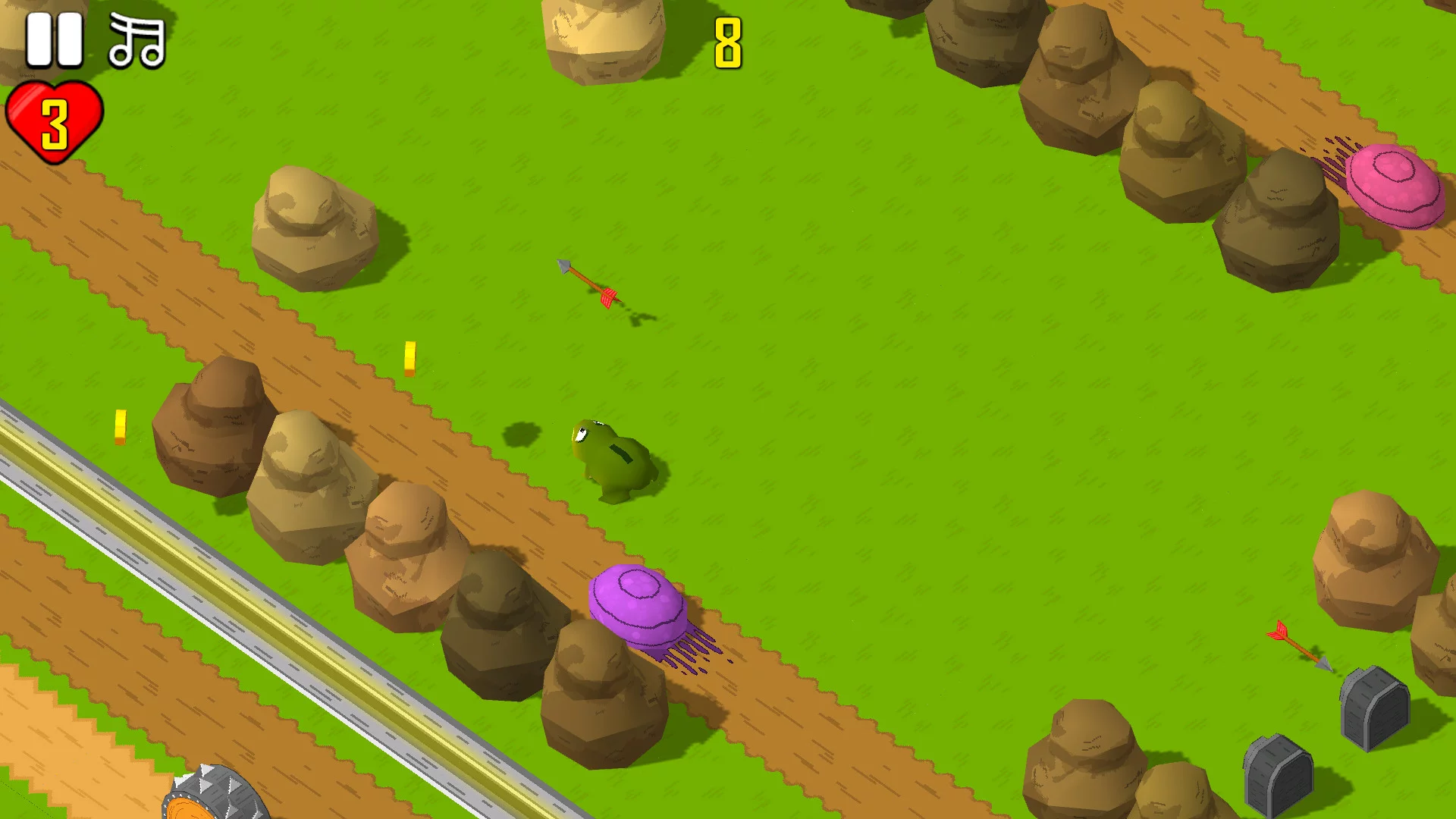 Изображение игры: Froggo