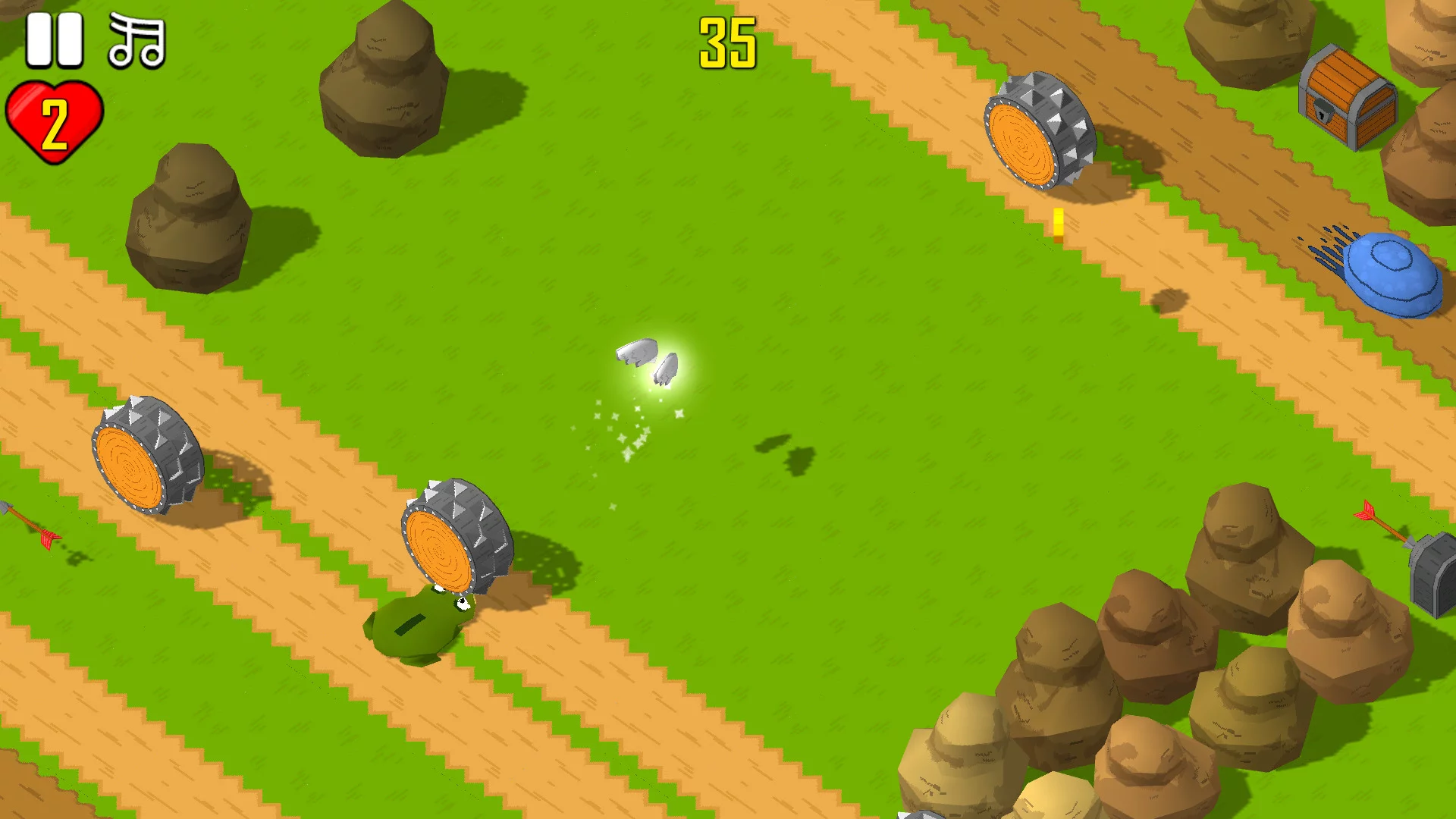 Изображение игры: Froggo