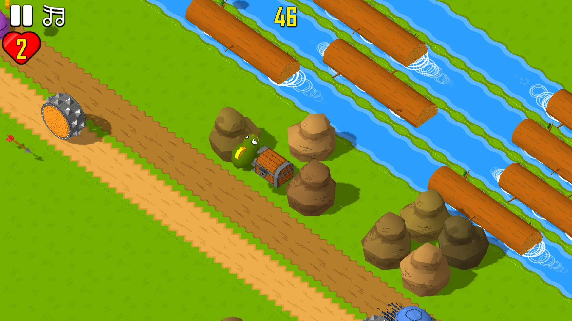 Изображение игры: Froggo