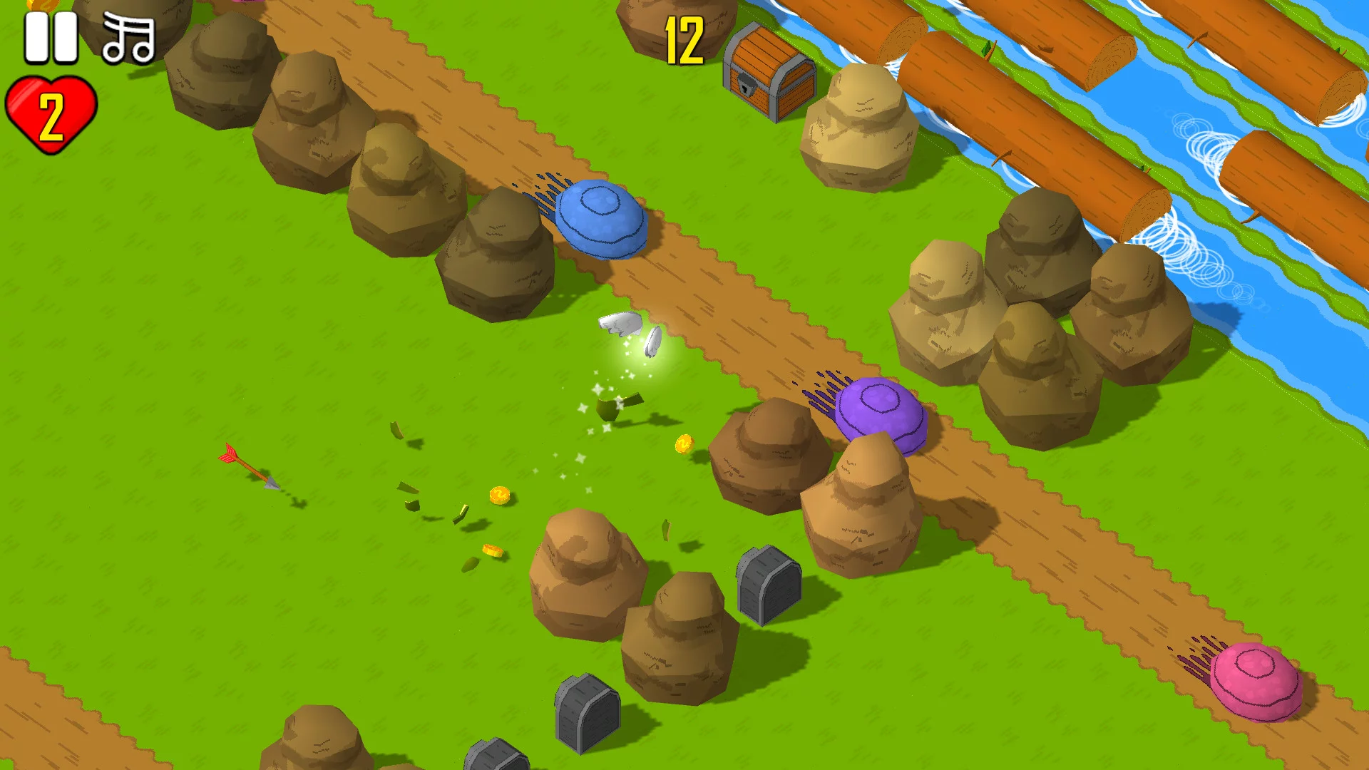 Изображение игры: Froggo