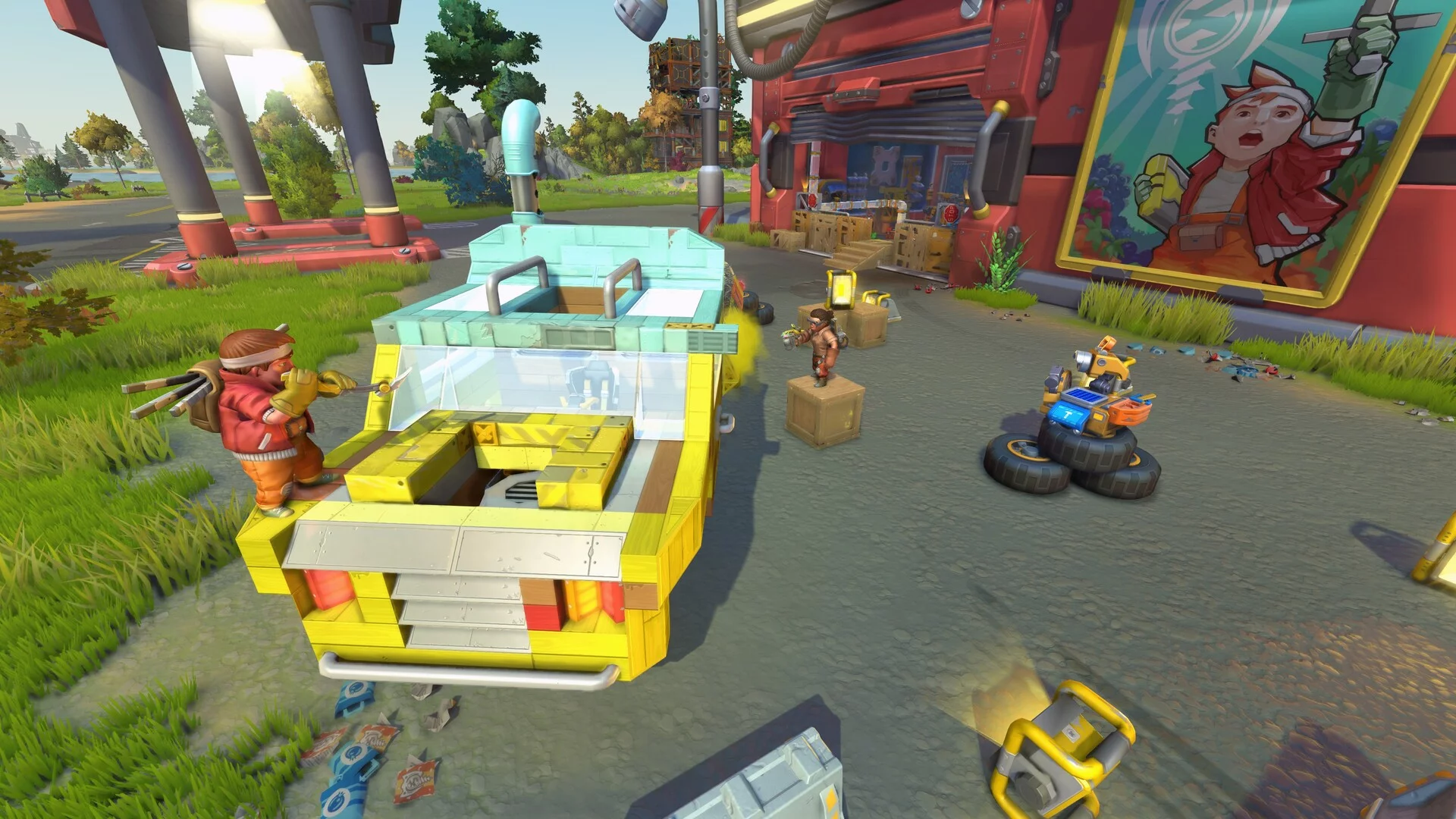 Изображение игры: Scrap Mechanic