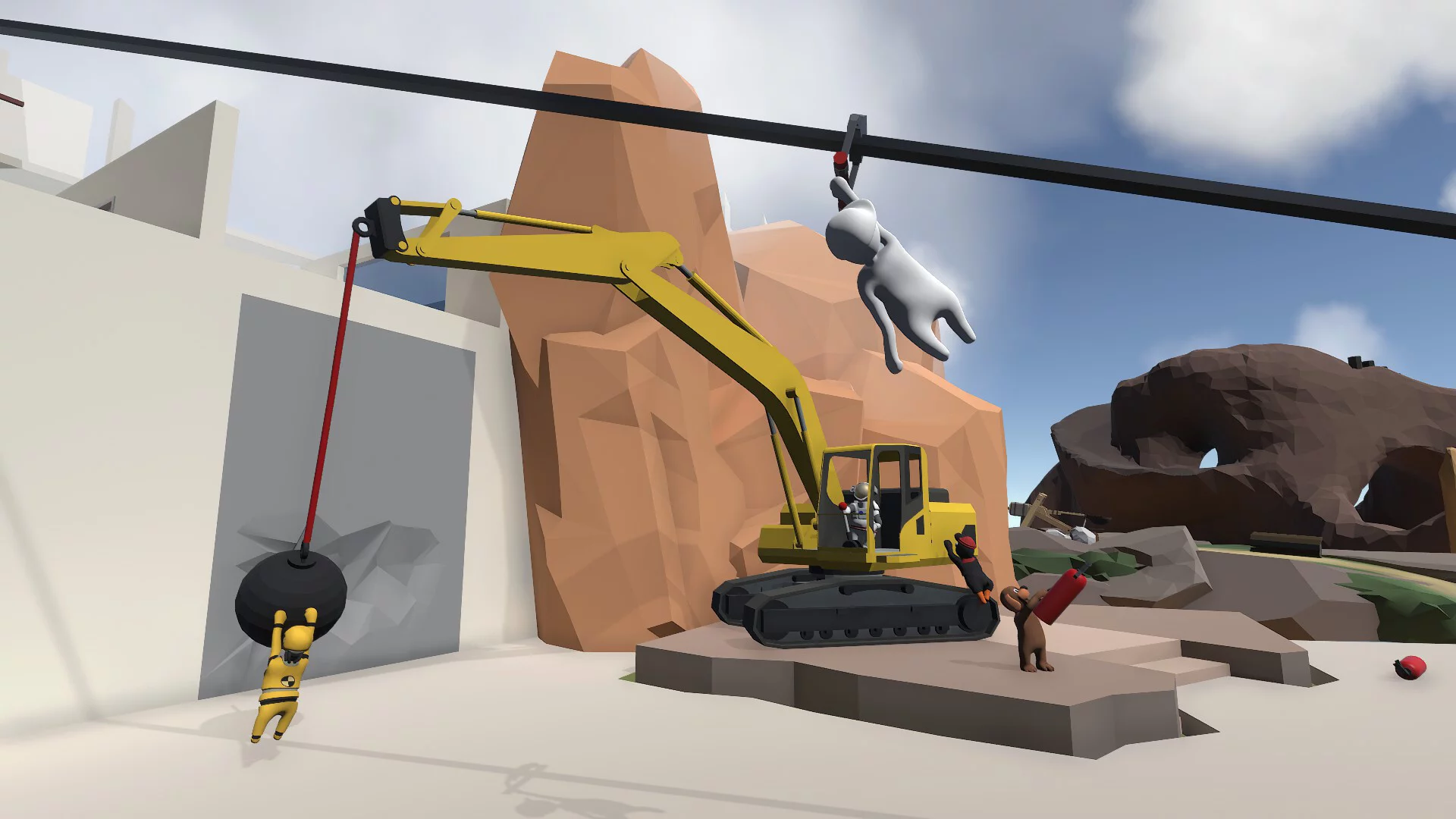 Изображение игры: Human Fall Flat