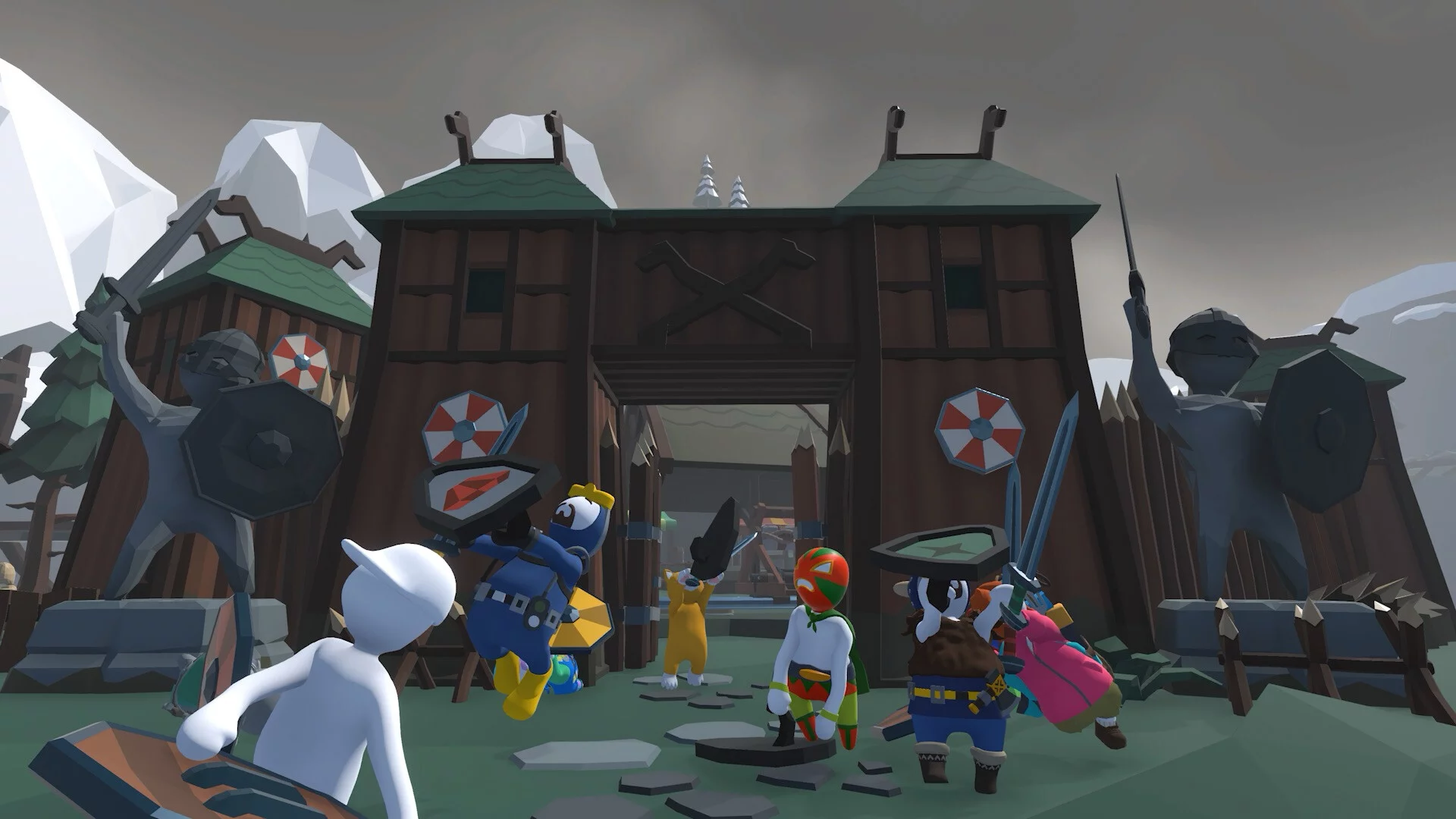 Изображение игры: Human Fall Flat