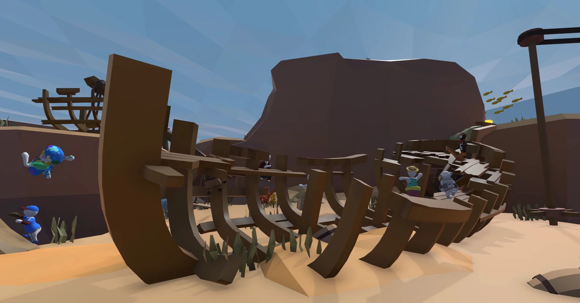 Изображение игры: Human Fall Flat
