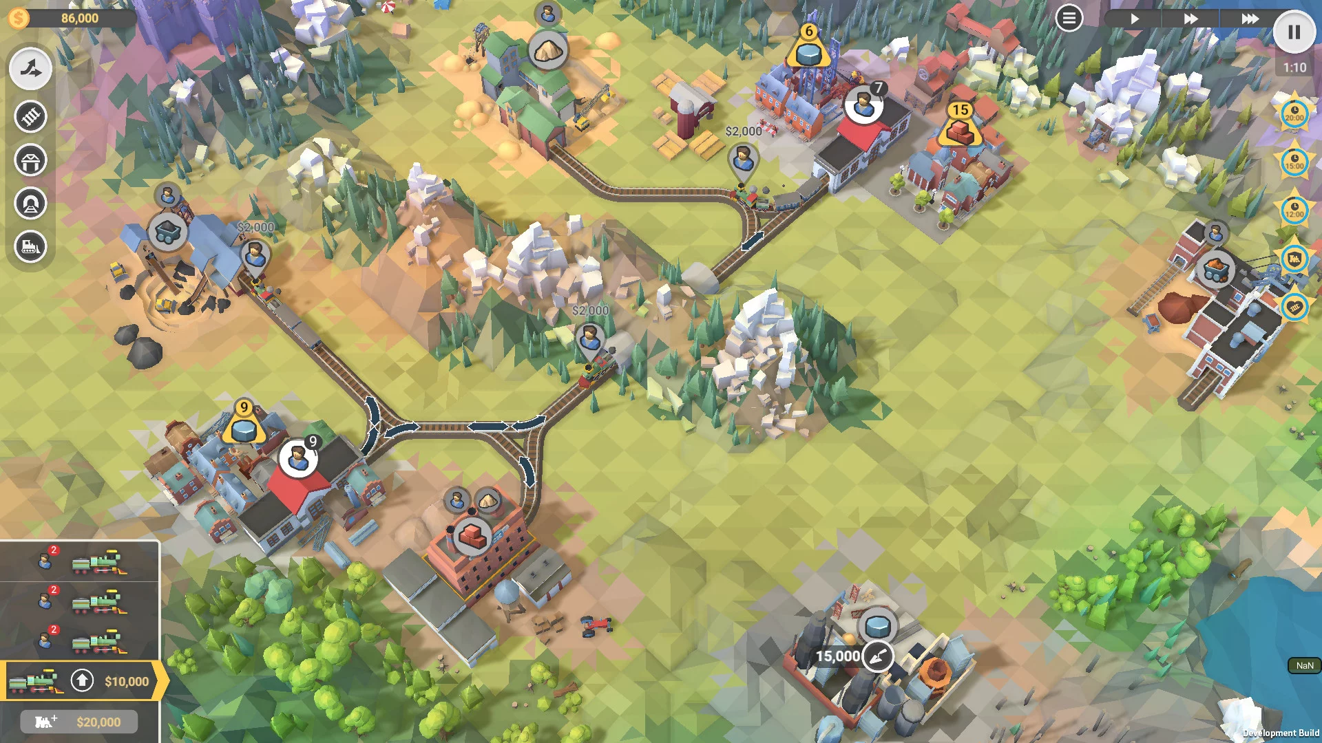 Изображение игры: Train Valley 2