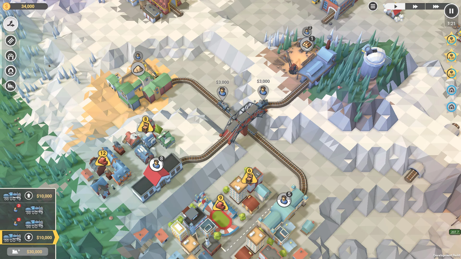 Изображение игры: Train Valley 2