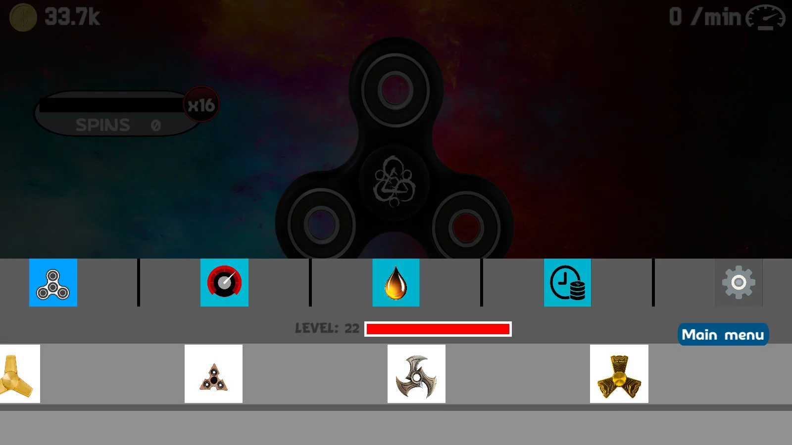 Изображение игры: Fidget Spinner
