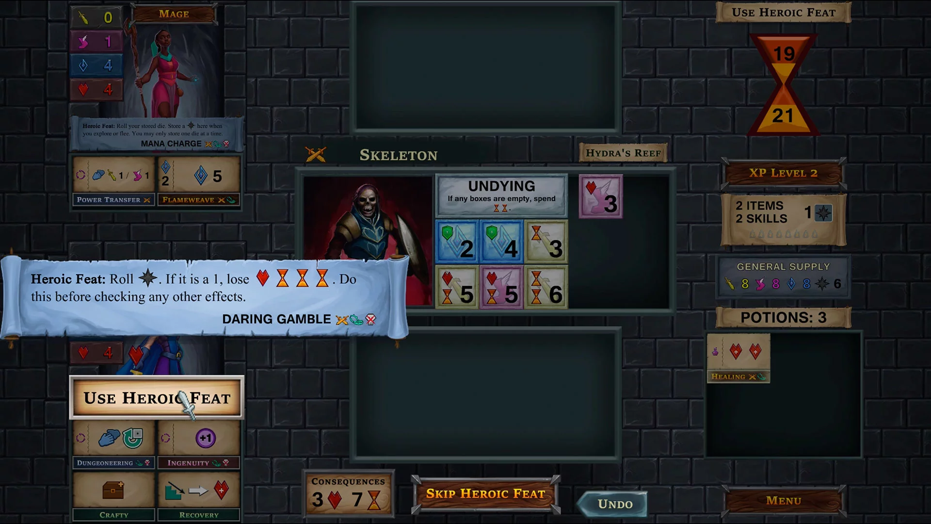 Изображение игры: One Deck Dungeon