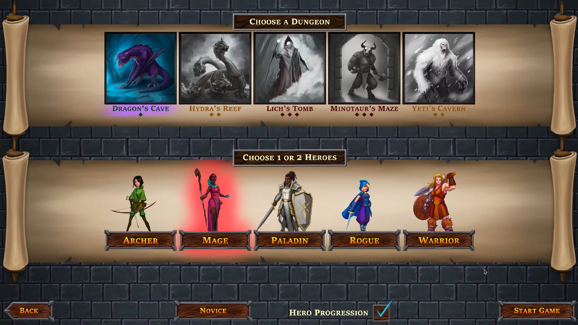Изображение игры: One Deck Dungeon