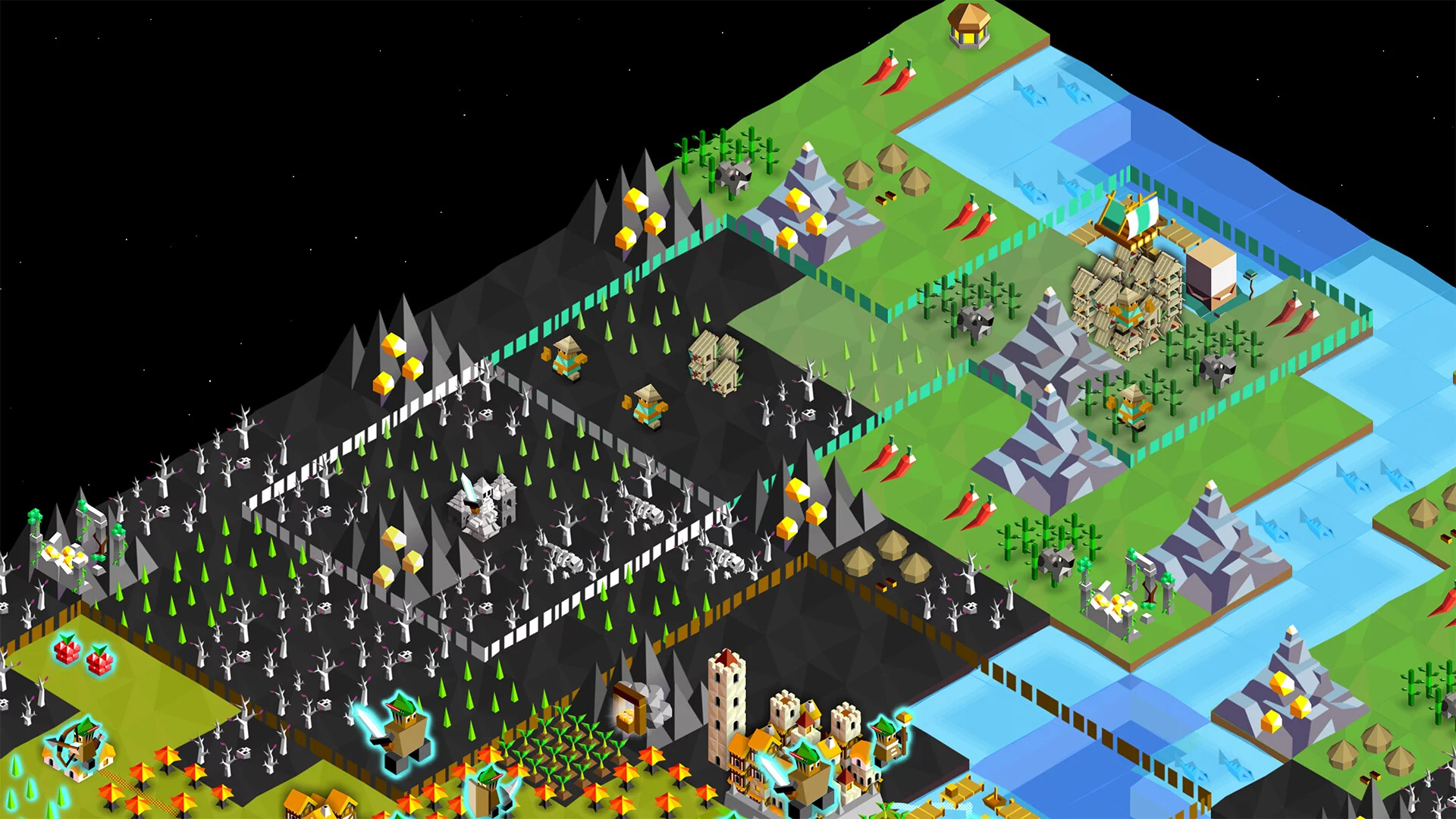 Изображение игры: The Battle of Polytopia