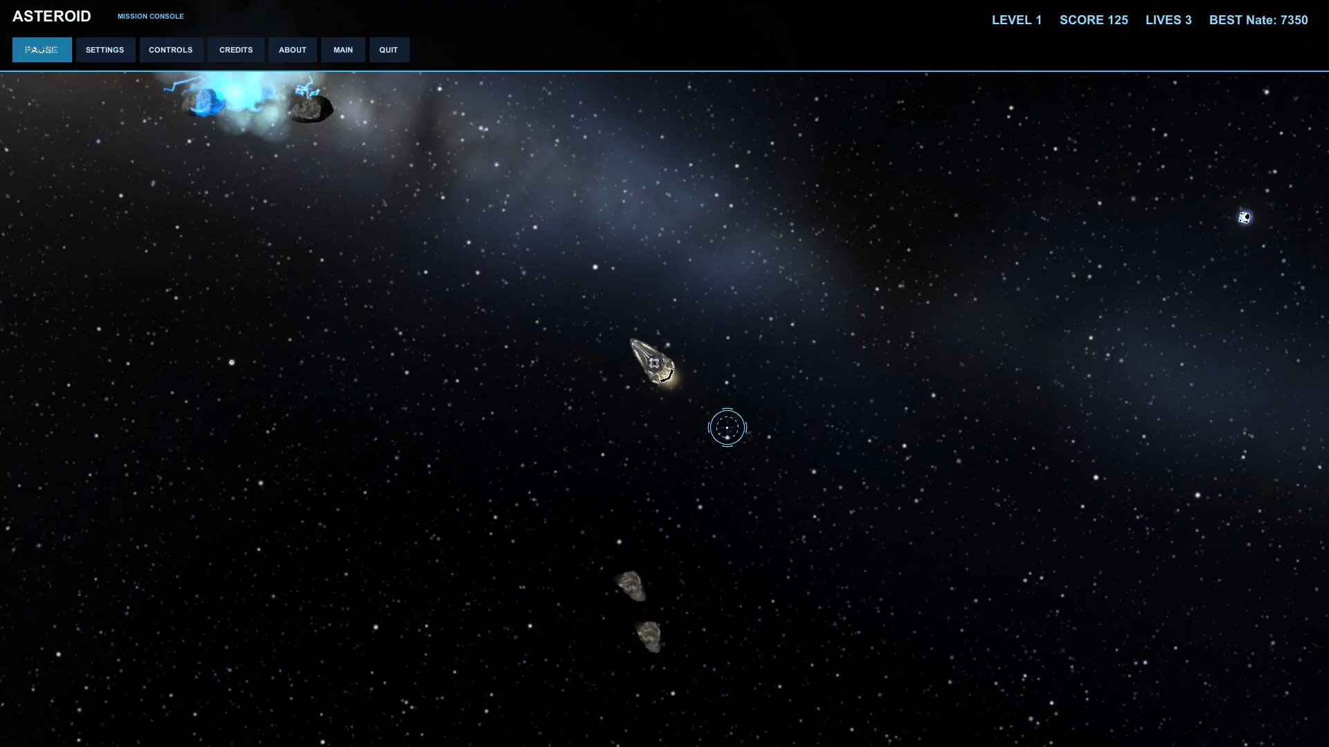 Изображение игры: Asteroid Navigation