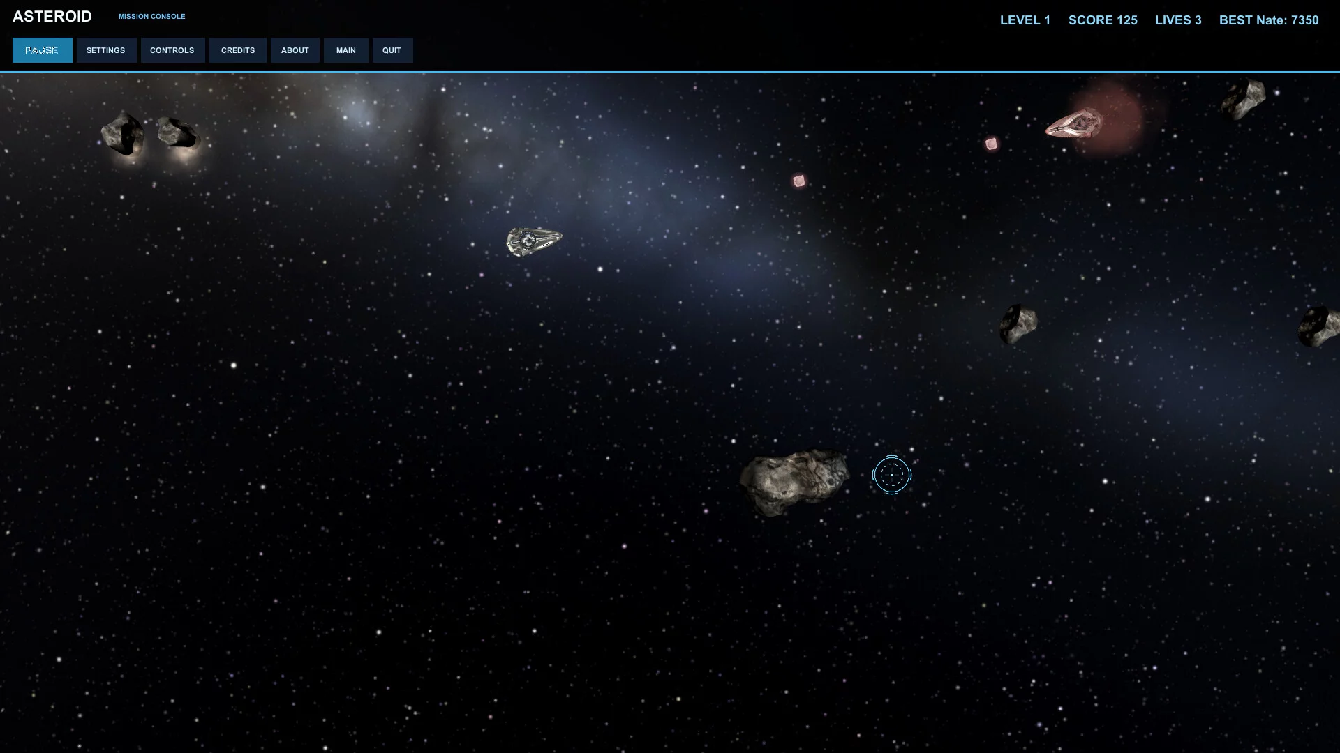 Изображение игры: Asteroid Navigation