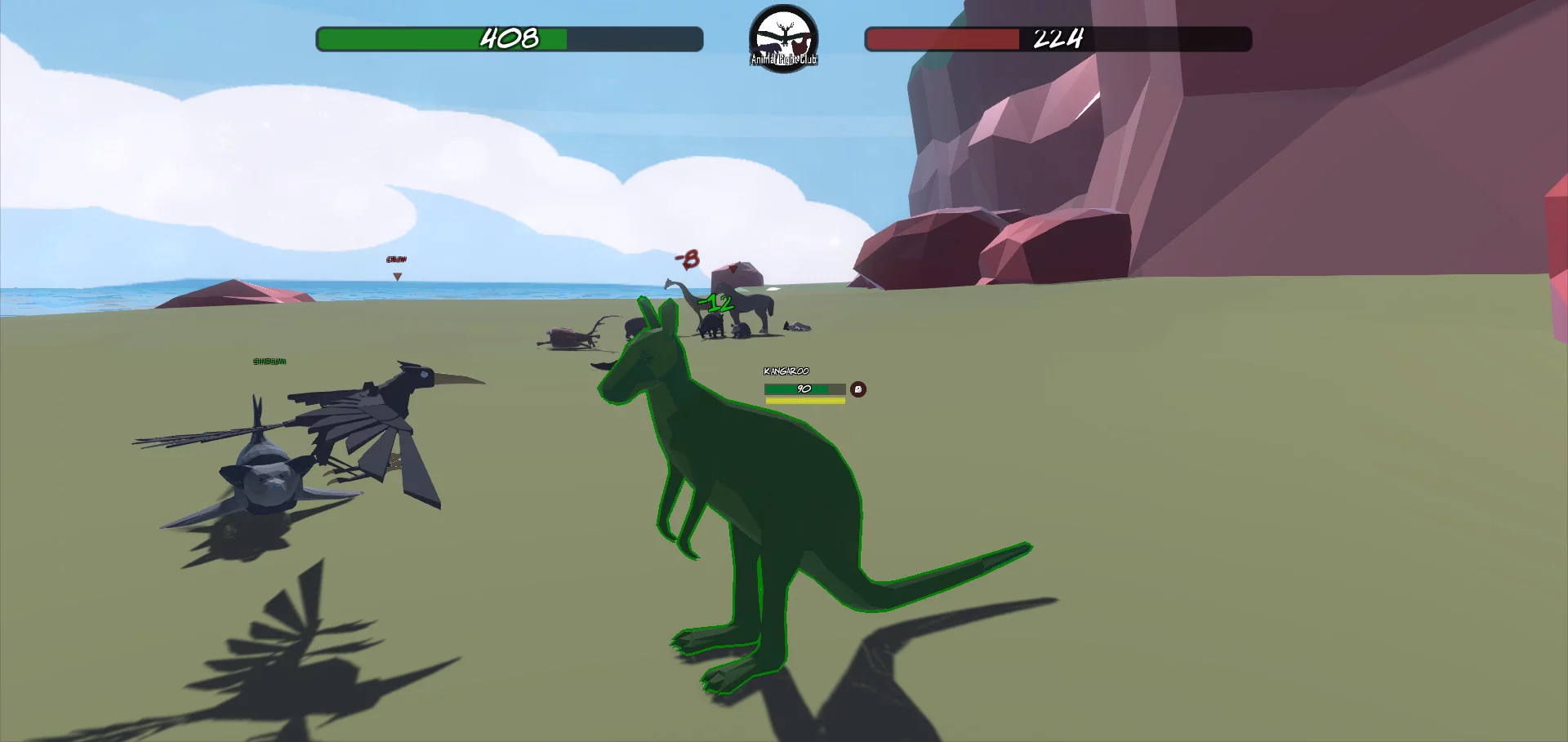 Изображение игры: Animal Fight Club