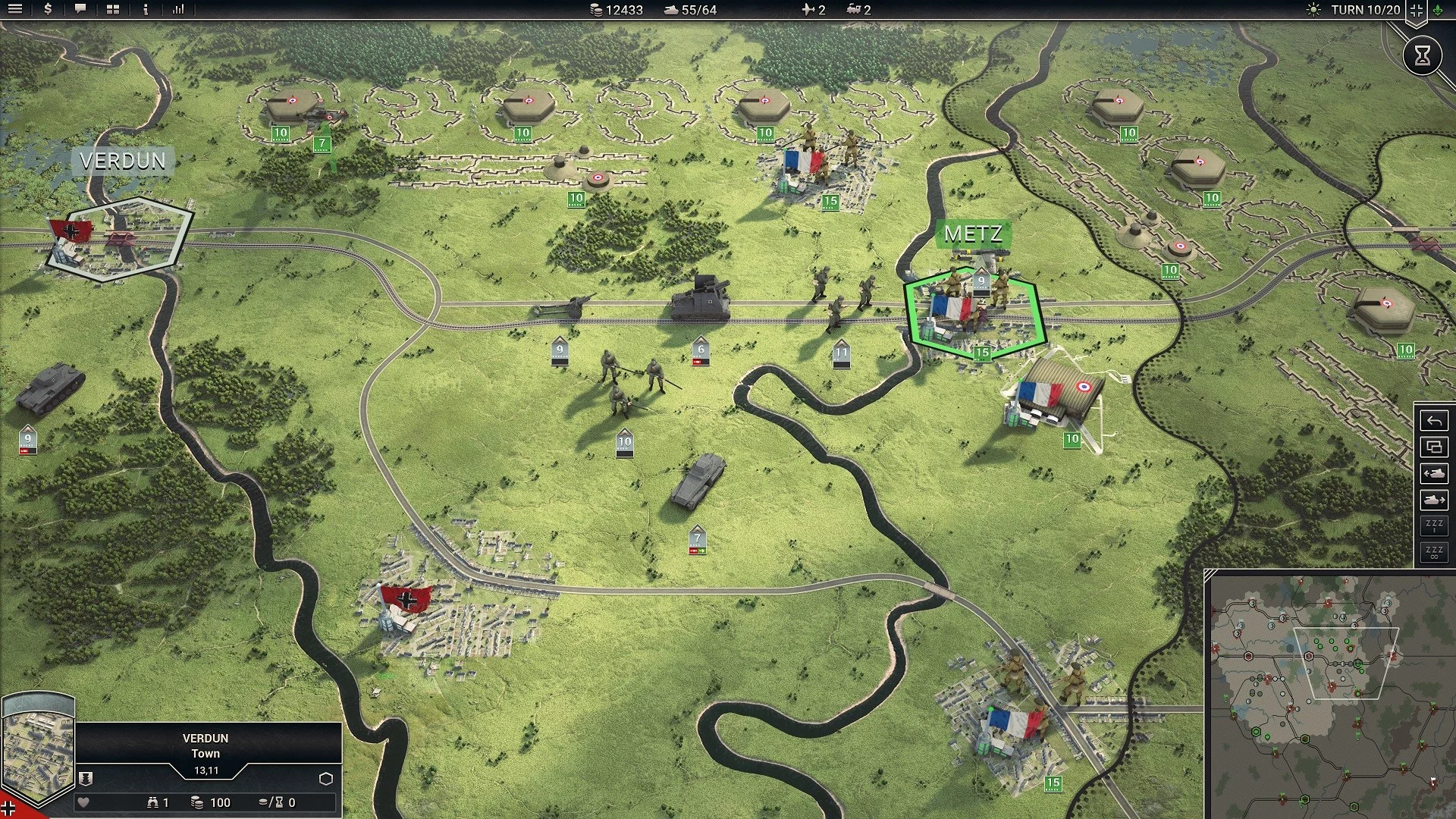 Изображение игры: Panzer Corps 2
