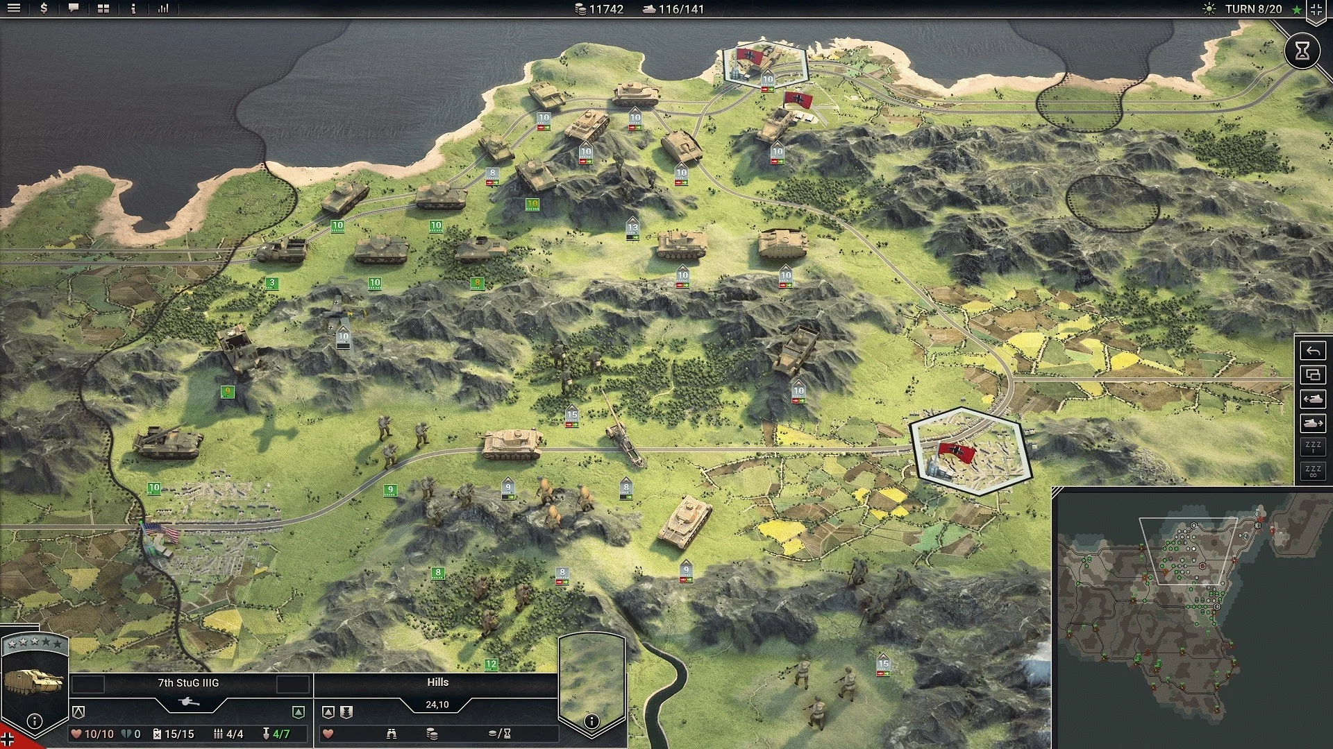 Изображение игры: Panzer Corps 2