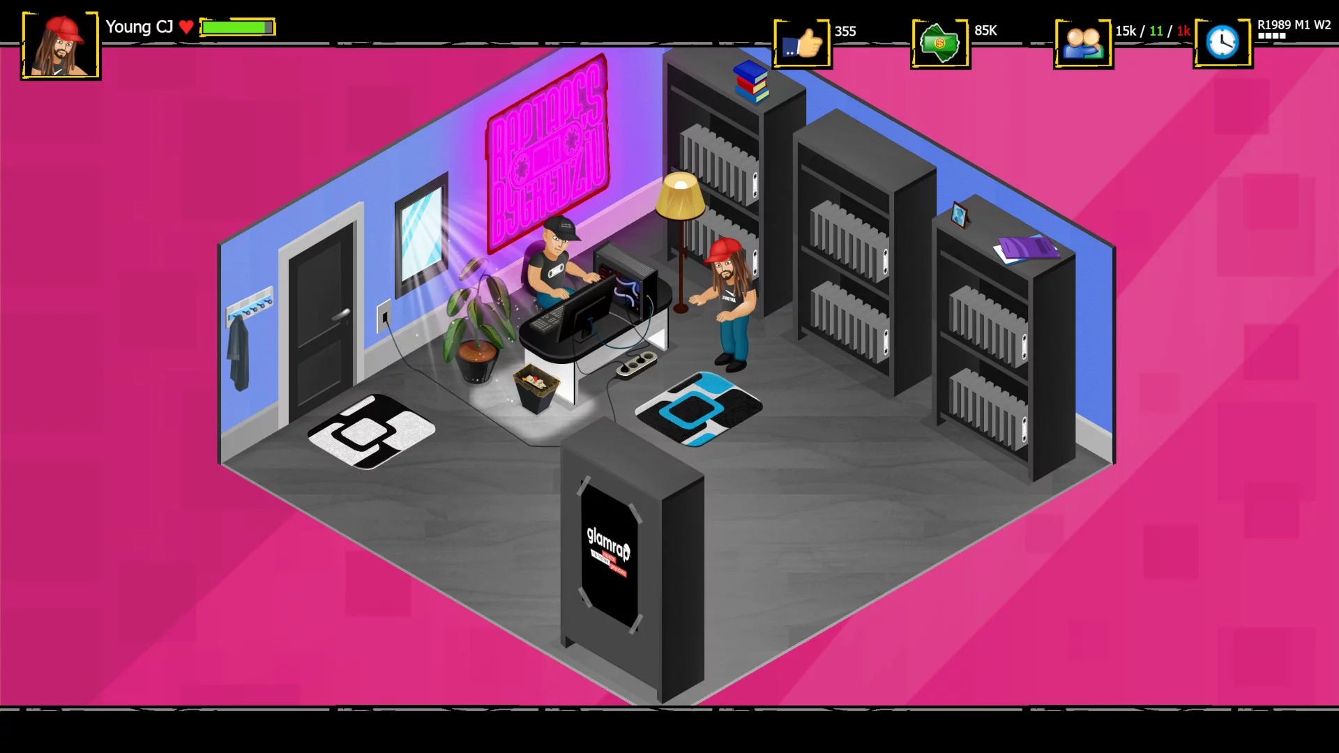 Изображение игры: Rap Simulator: The Rap Game