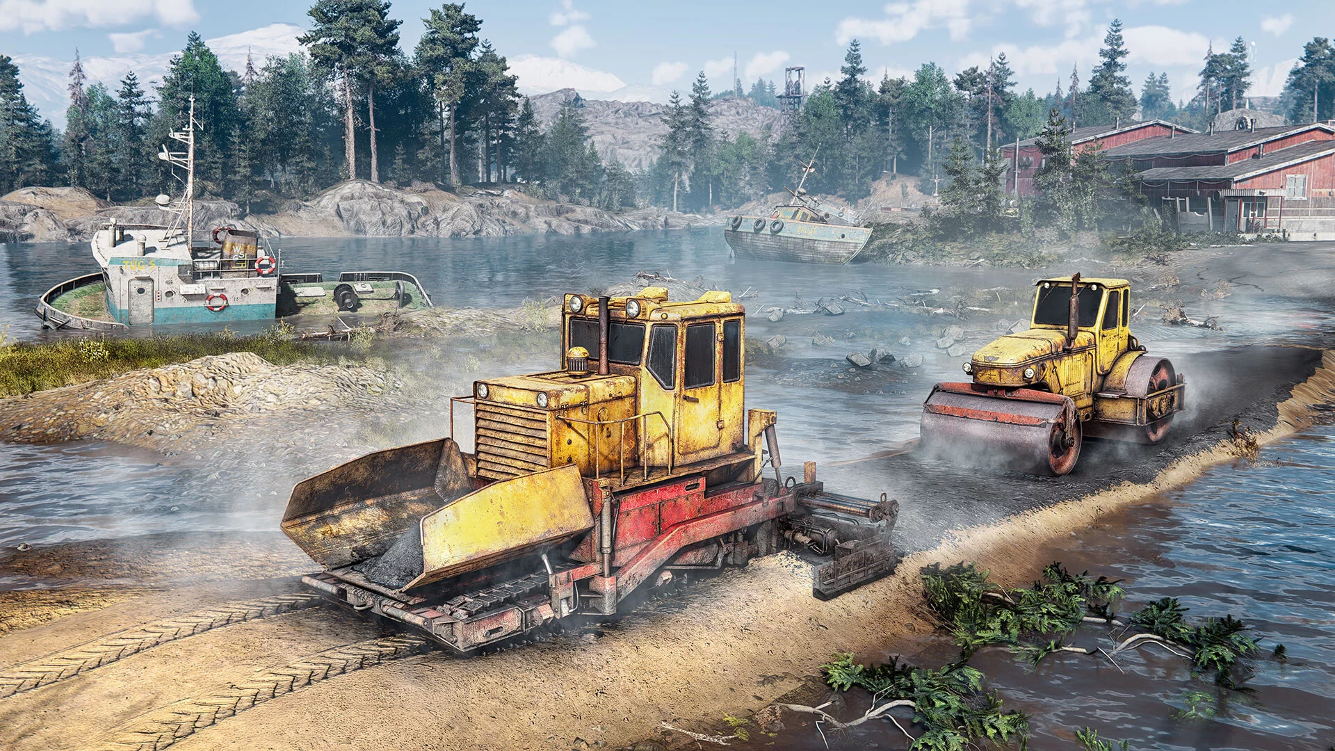 Изображение игры: RoadCraft