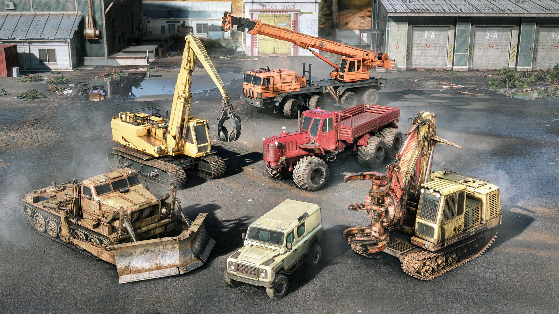 Изображение игры: RoadCraft
