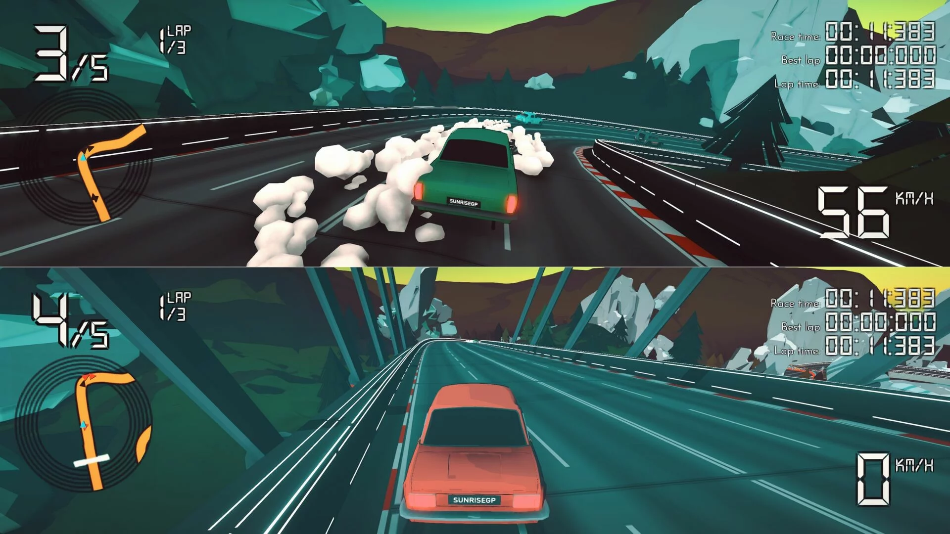 Изображение игры: Sunrise GP