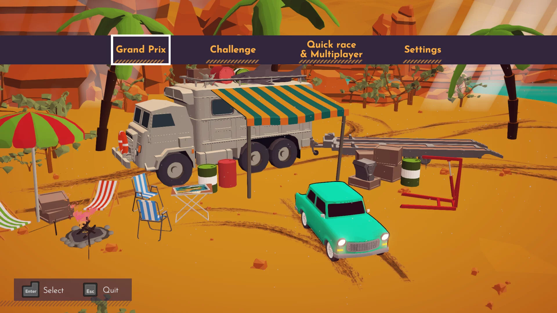 Изображение игры: Sunrise GP