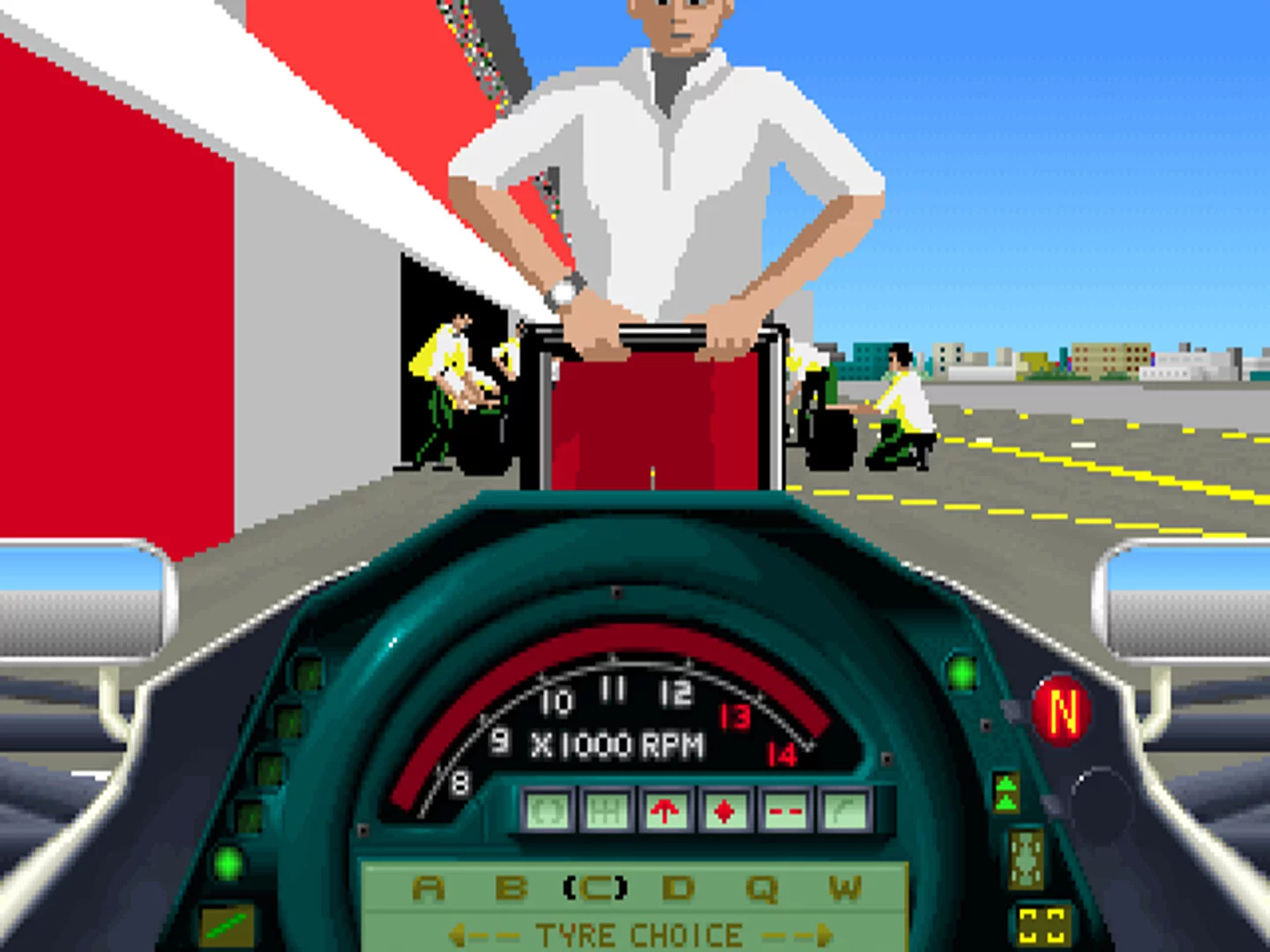 Изображение игры: GCR1 Geoff Crammond