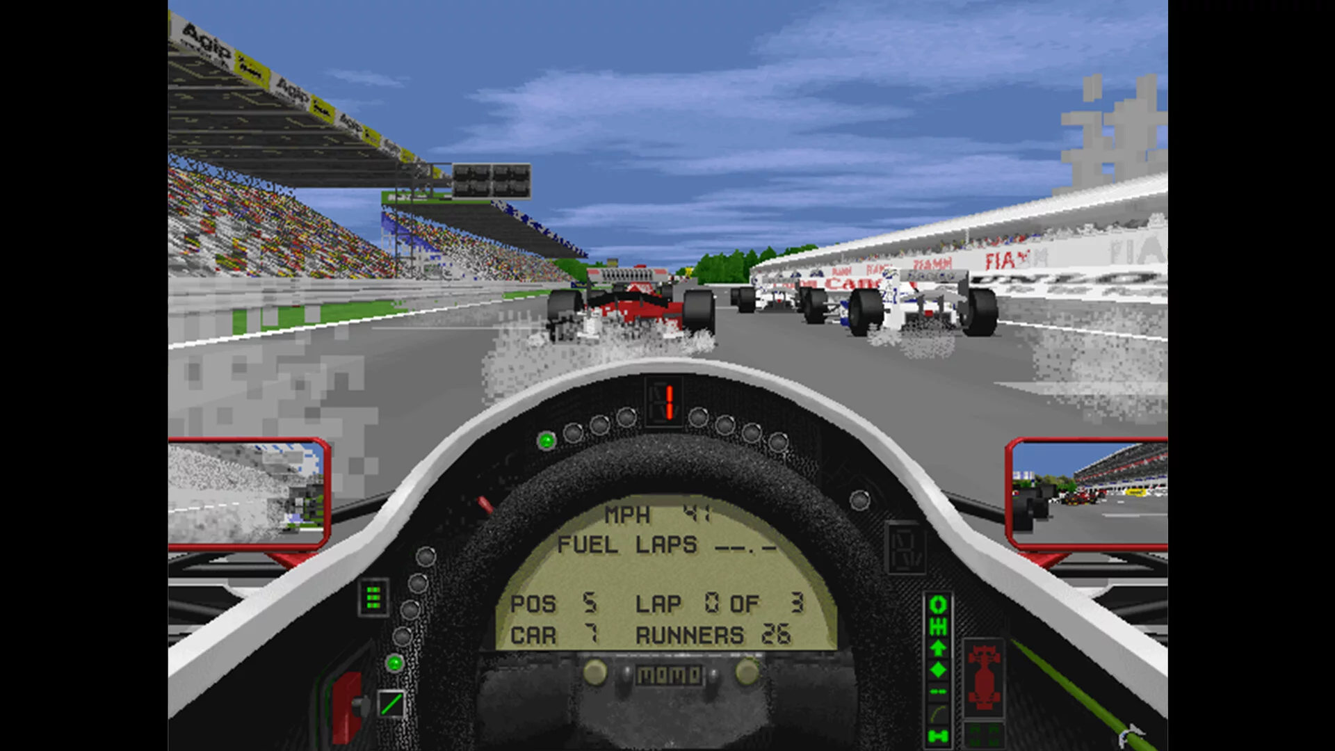 Изображение игры: GCR2 Geoff Crammond