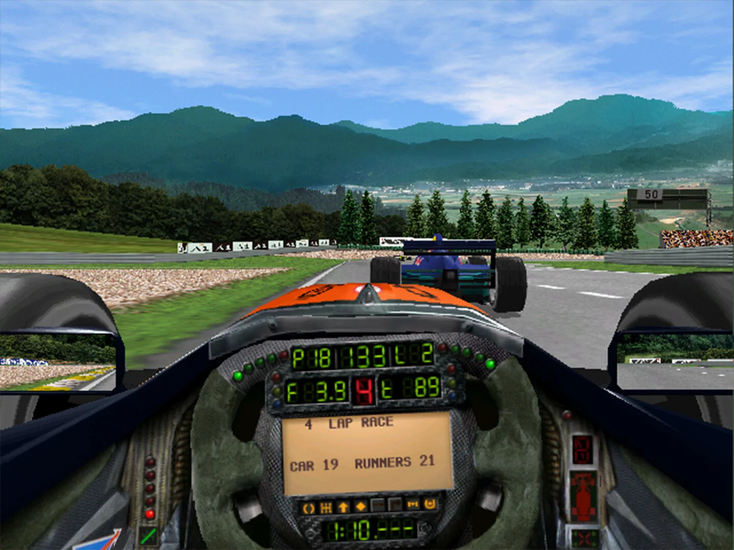 Изображение игры: GCR3 Geoff Crammond