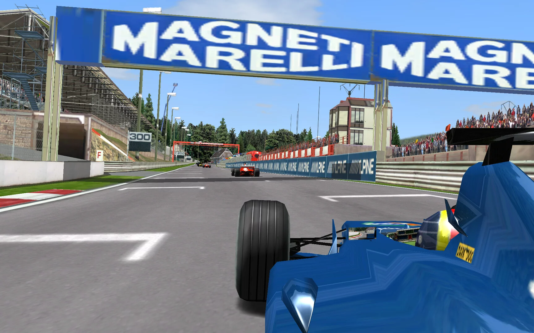 Изображение игры: GCR4 Geoff Crammond