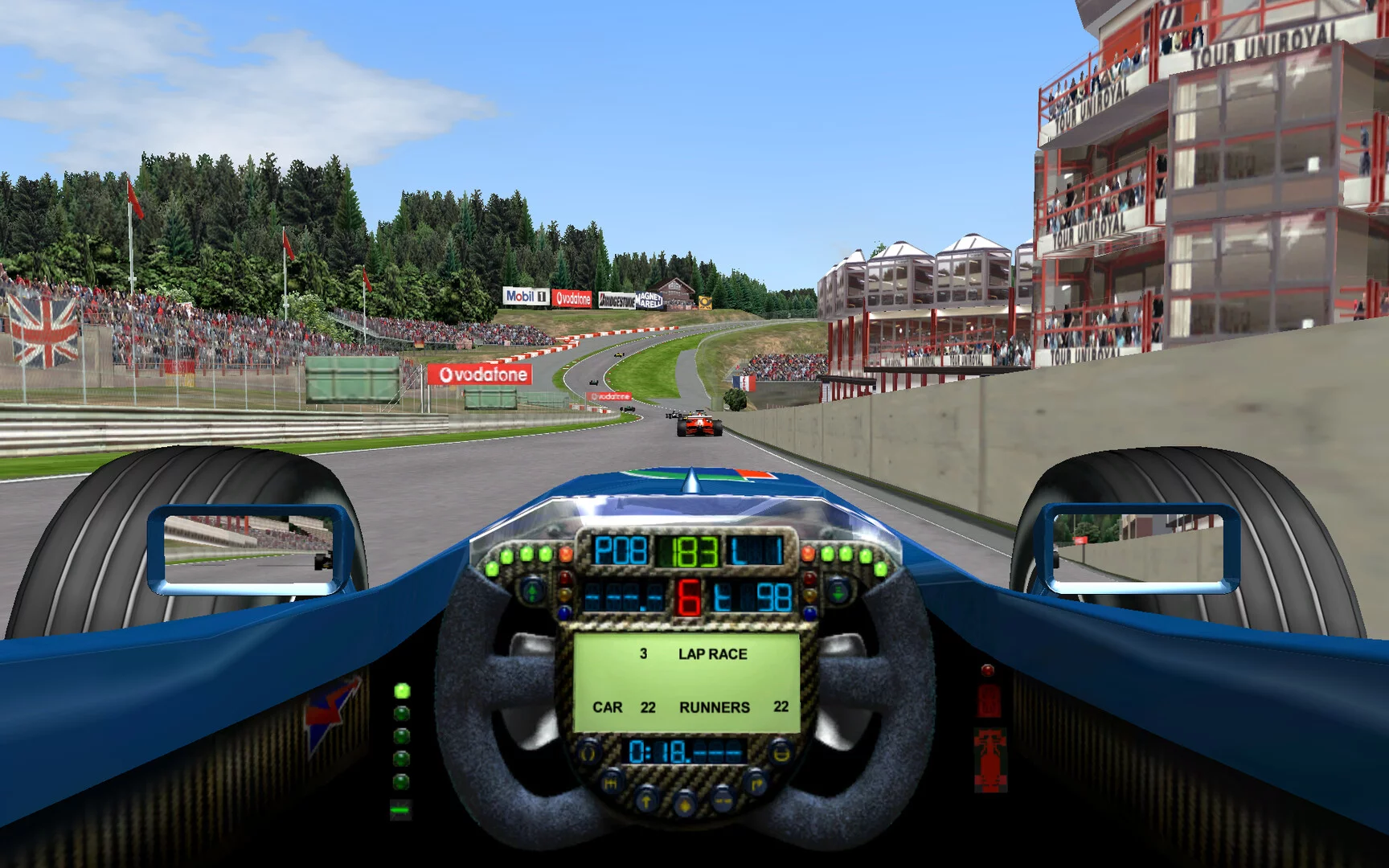 Изображение игры: GCR4 Geoff Crammond