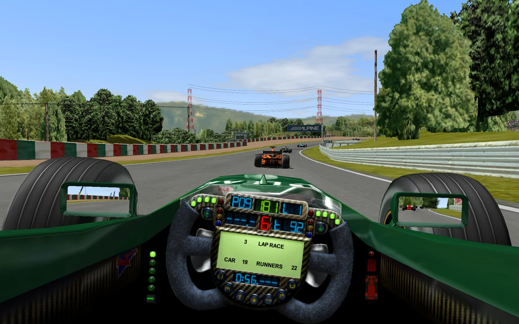 Изображение игры: GCR4 Geoff Crammond