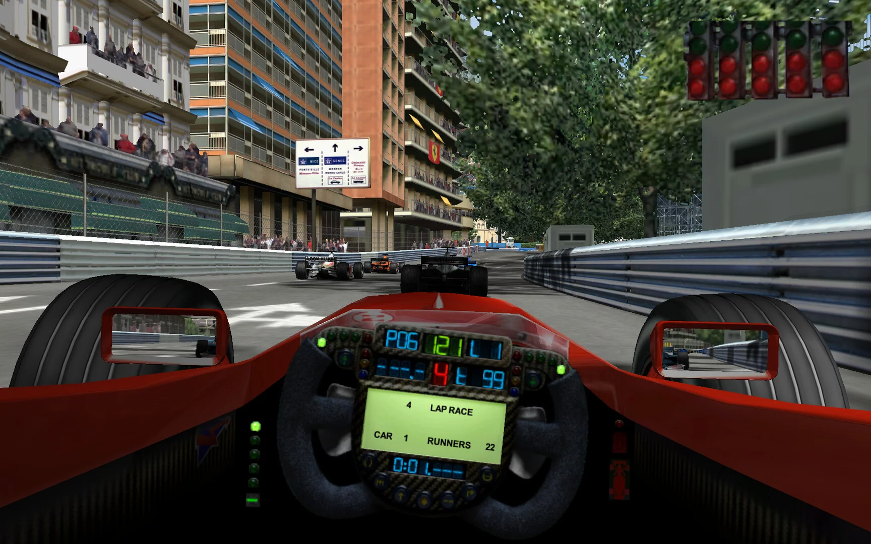 Изображение игры: GCR4 Geoff Crammond